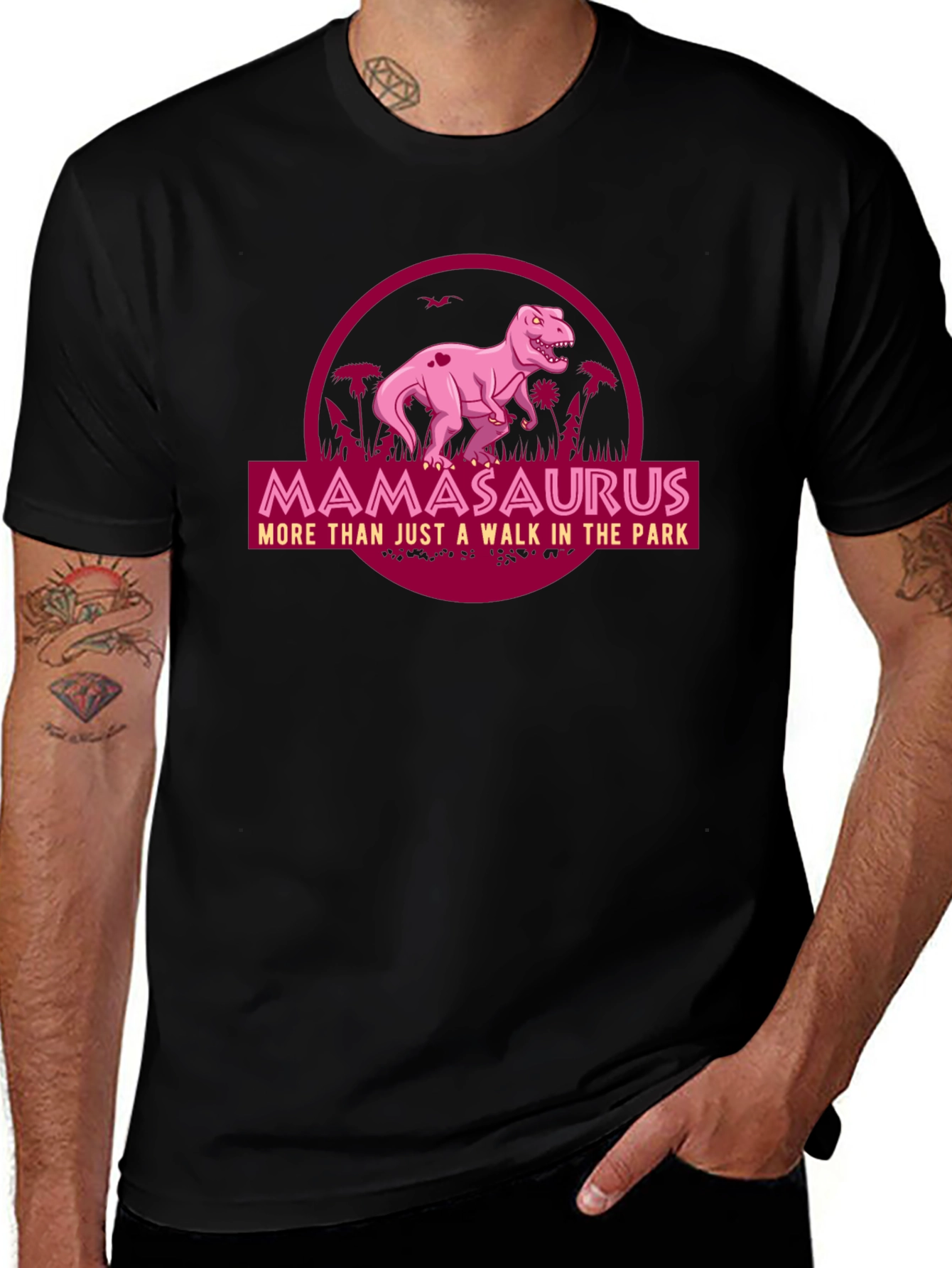 MamaSaurus T-Shirt - Jurassic Park Inspired Mom Tee