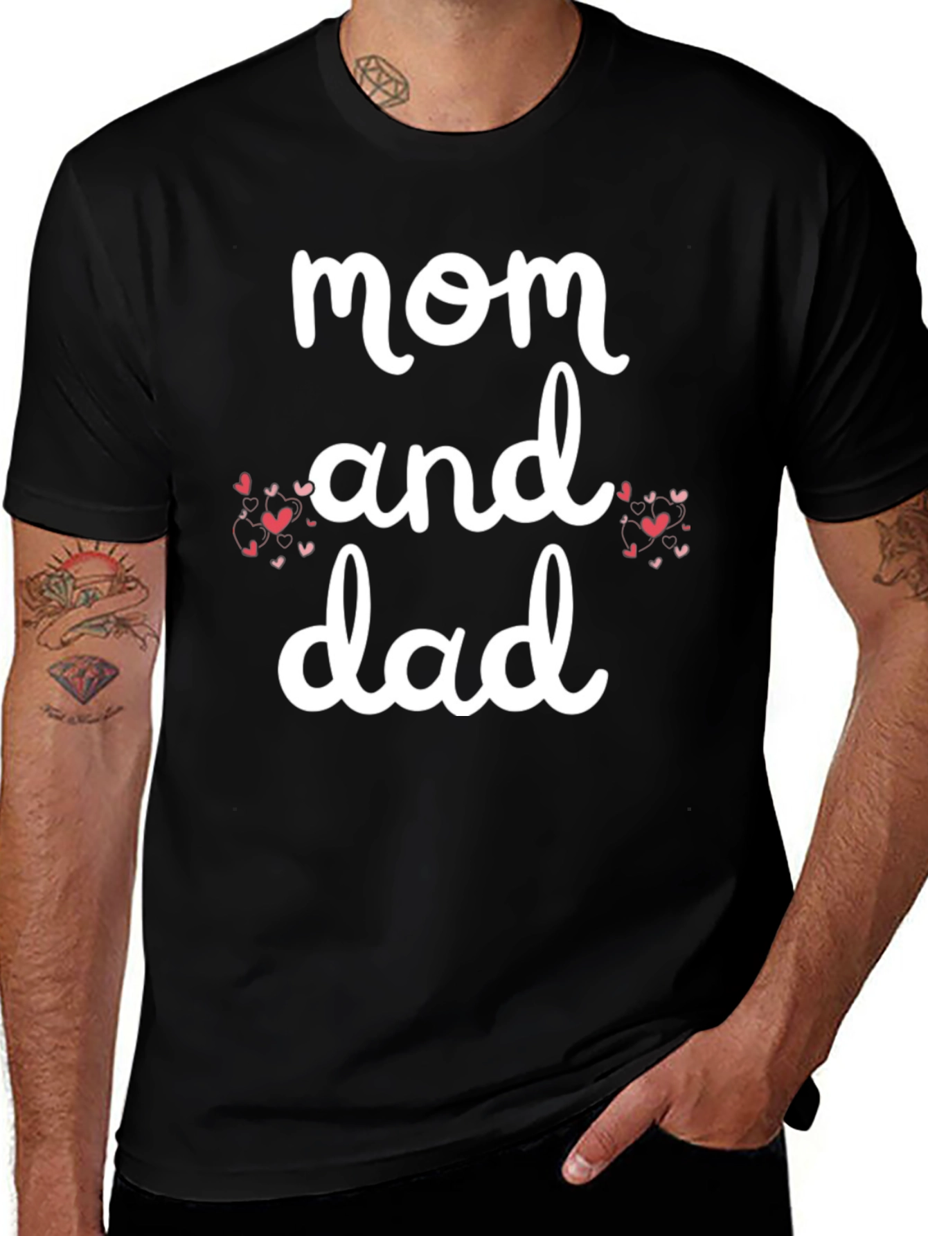 Variant 29 of Mom and Dad Graphic T-Shirt - Perfect Gift for Parents