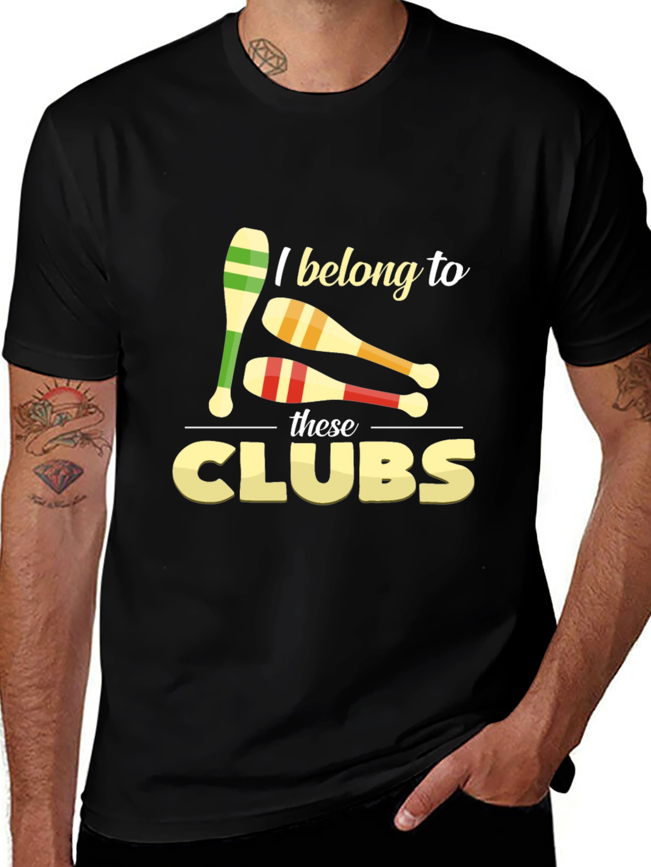 Juggling Club T-Shirt - I Belong to These Clubs