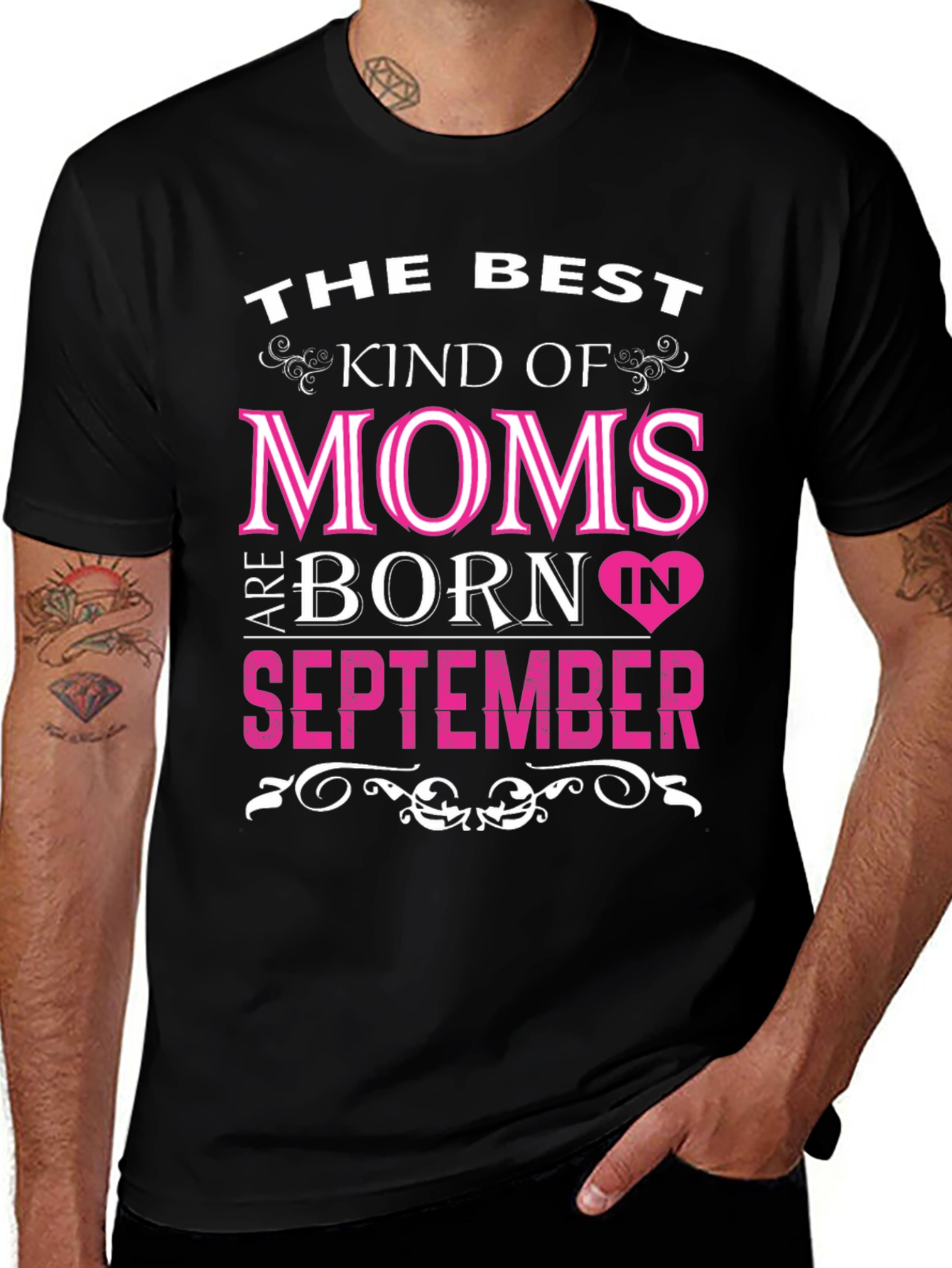 Best Moms Born in September T-Shirt