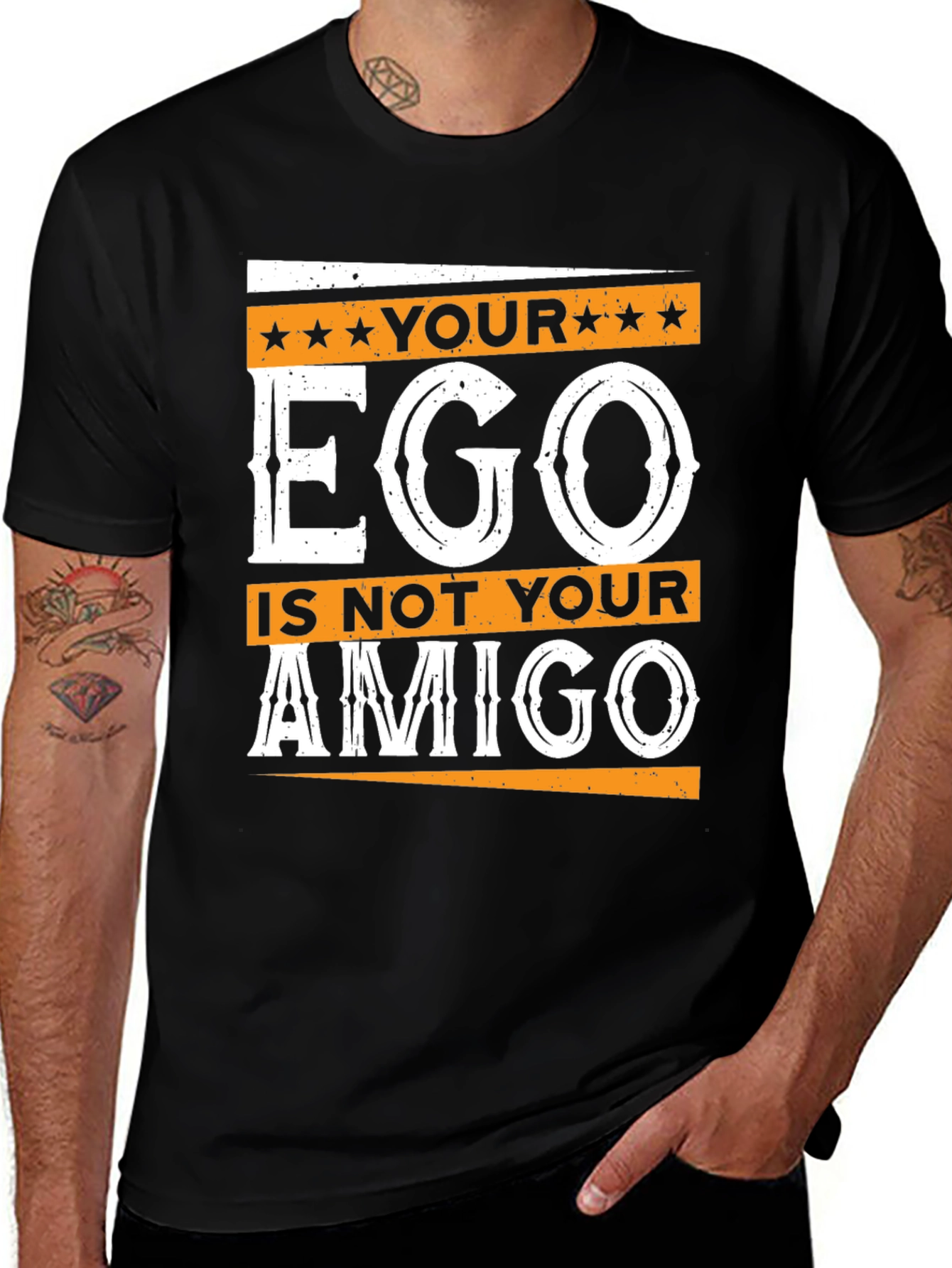 Variant 26 of Your Ego is Not Your Amigo Graphic T-Shirt