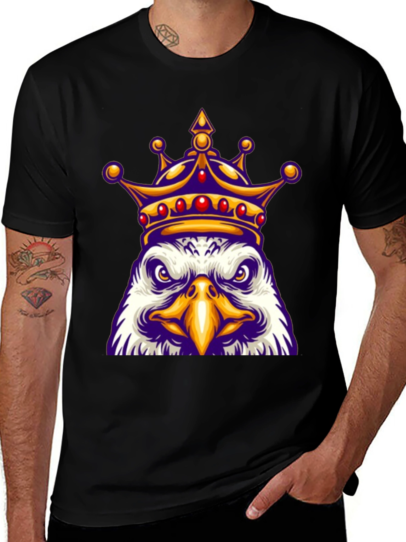 Variant 30 of King Eagle Graphic T-Shirt