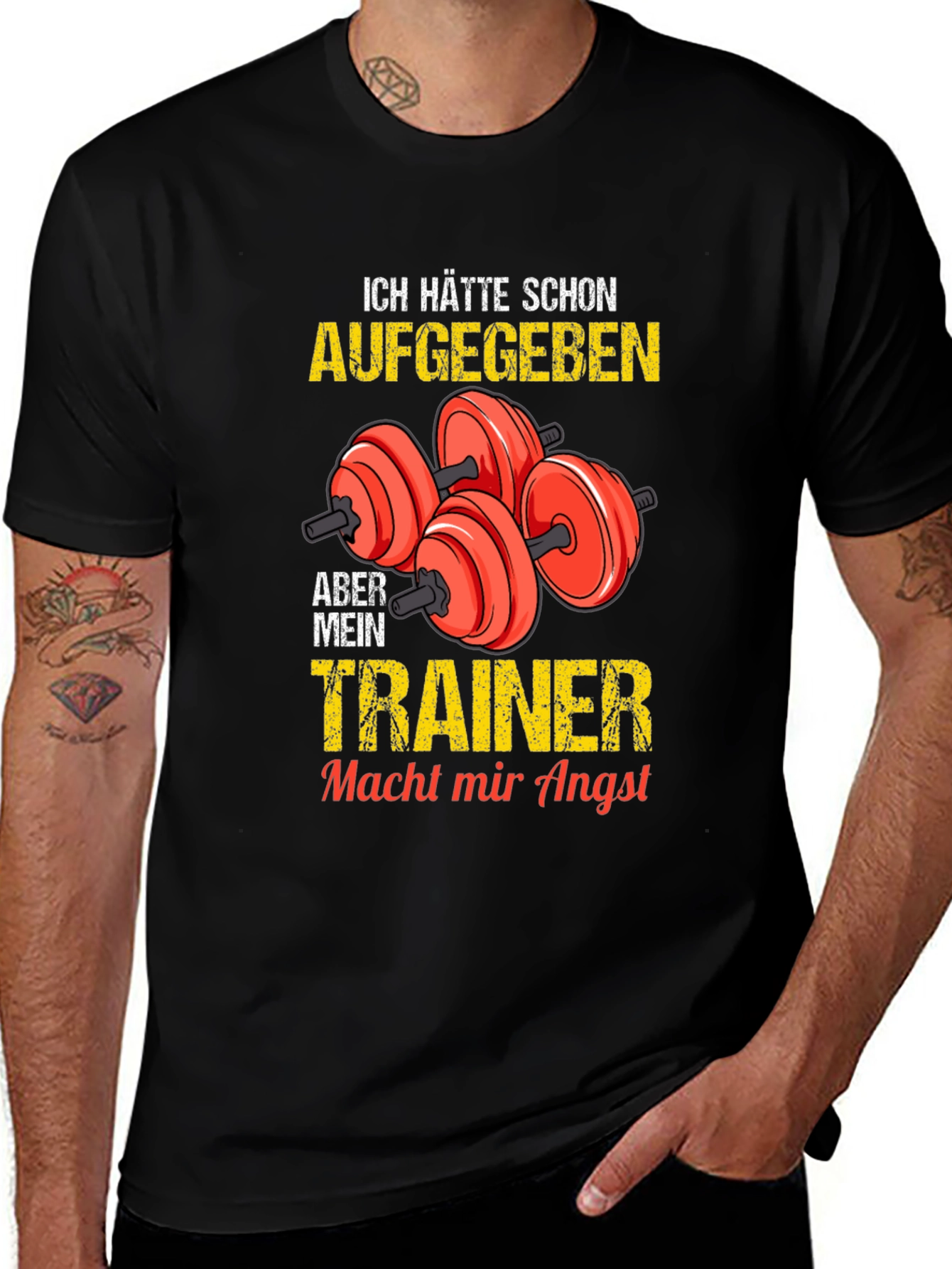 Variant 12 of Funny German Trainer T-Shirt
