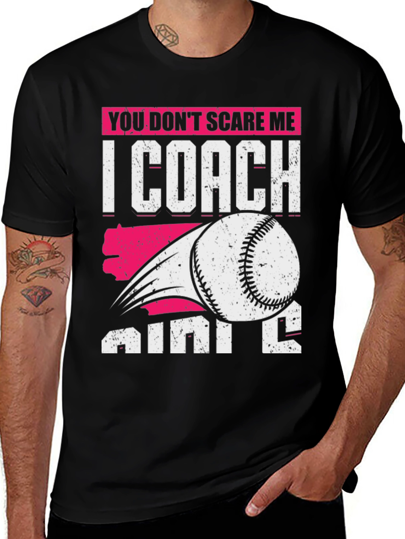 Variant 29 of Baseball Coach T-Shirt - Funny Sports Tee