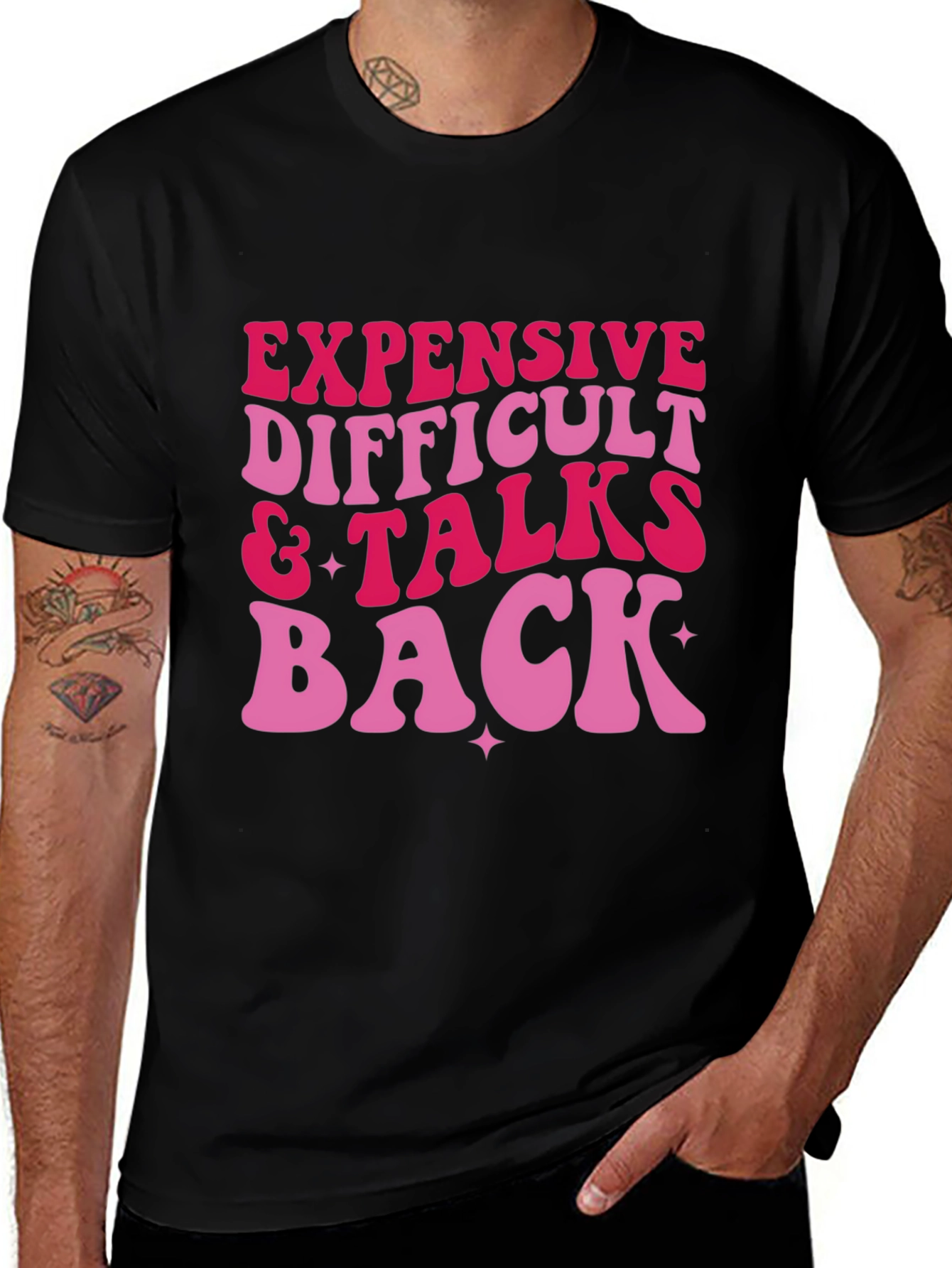 Variant 29 of Expensive, Difficult, & Talks Back Graphic Tee