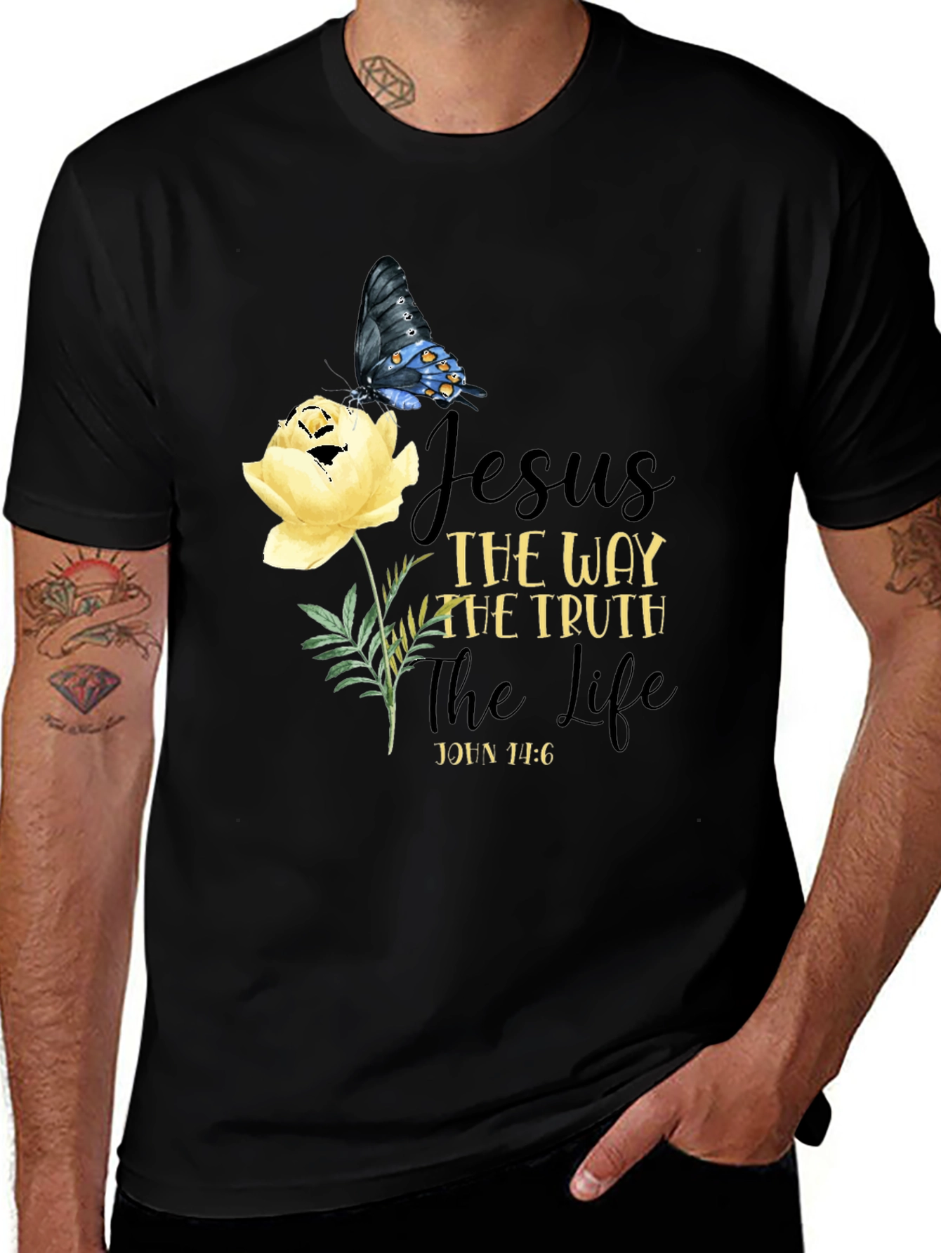 Jesus, The Way, The Truth, The Life T-Shirt
