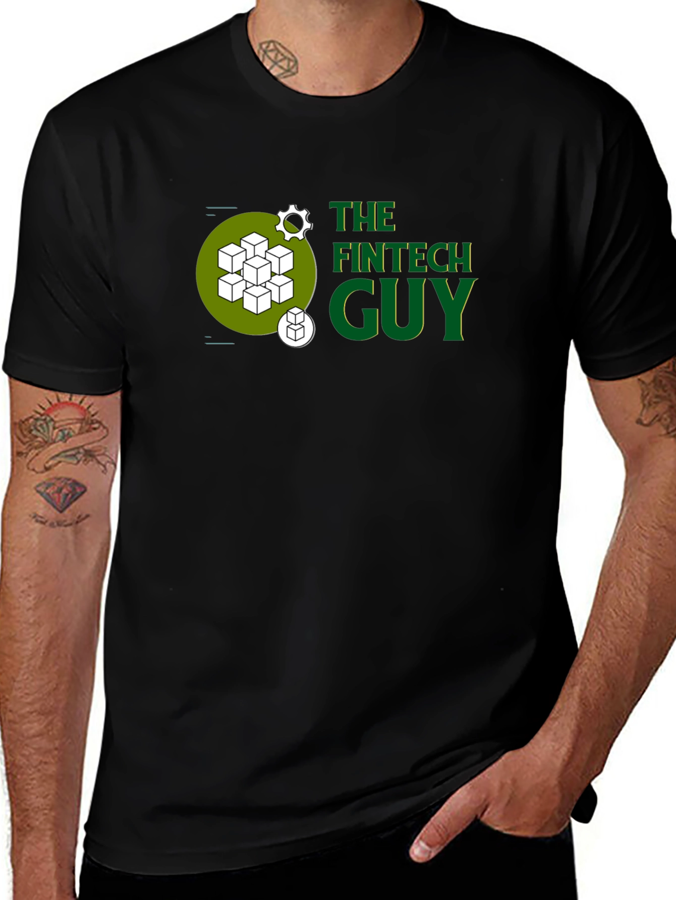 Variant 7 of Fintech Guy T-Shirt - Stylish & Comfy Tech Apparel