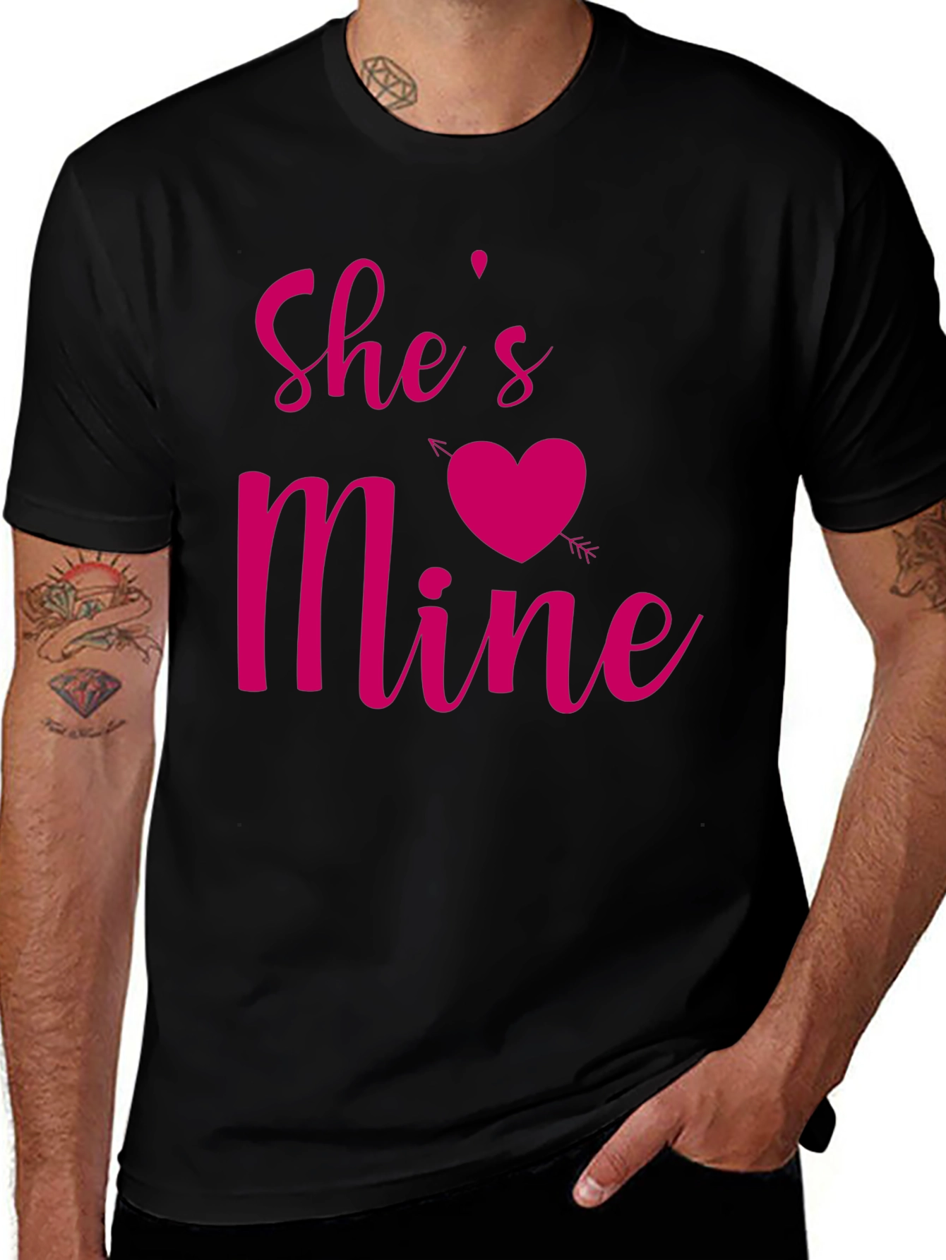 She's Mine Valentine's Day T-Shirt