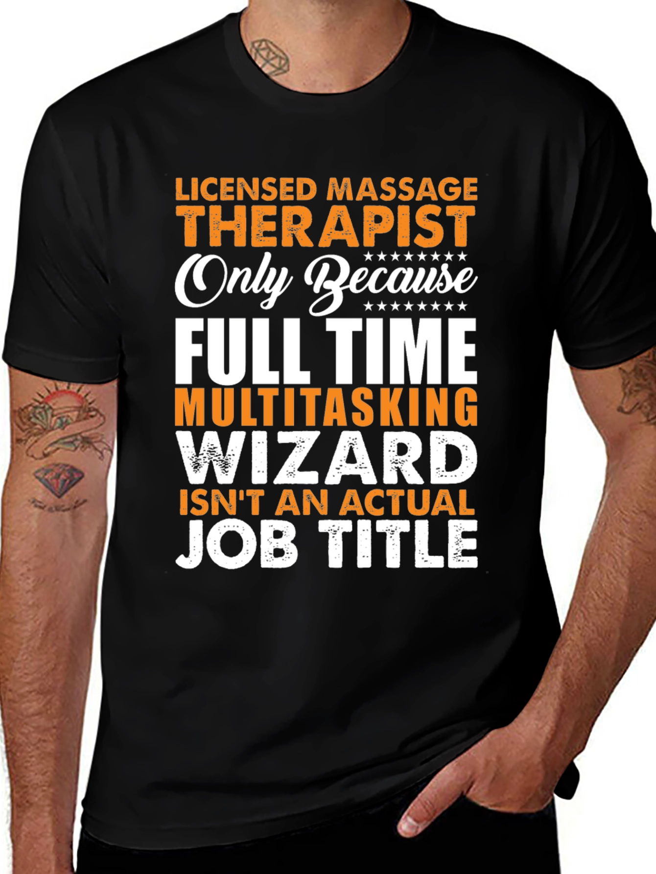 Variant 6 of Licensed Massage Therapist Graphic Tee
