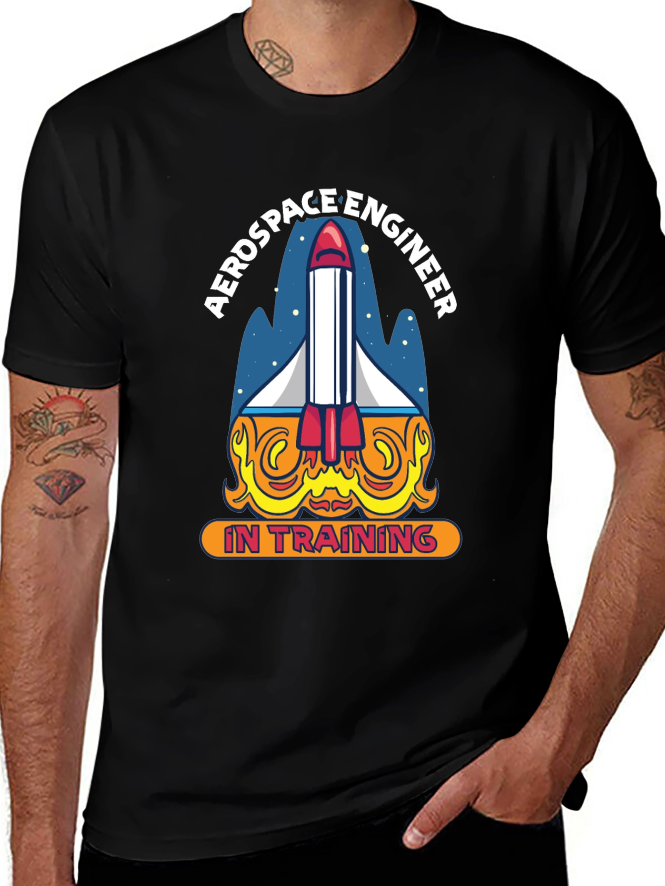 Aerospace Engineer In Training Graphic T-Shirt