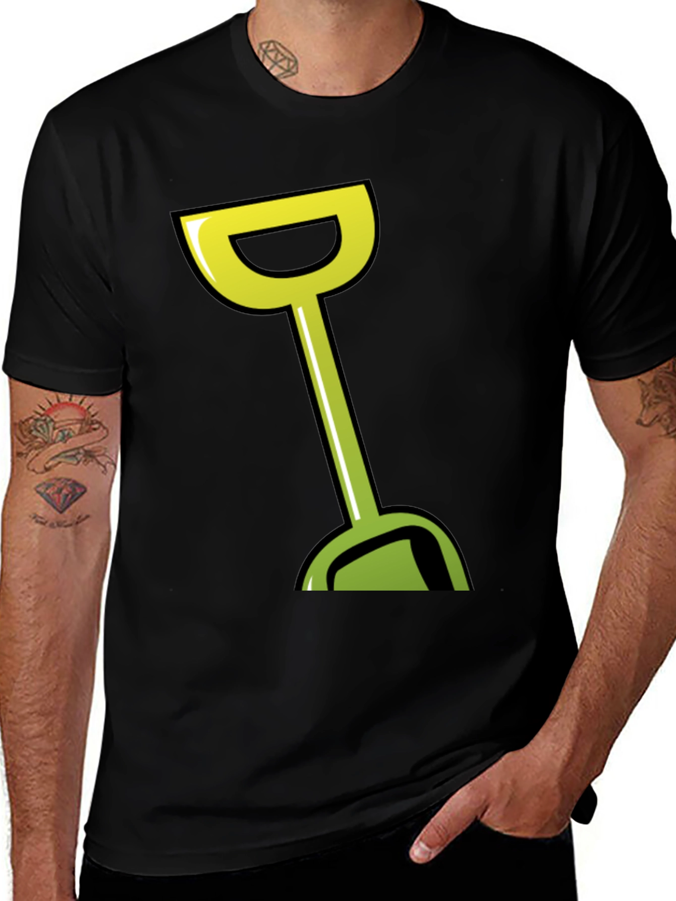 Variant 15 of Shovel Graphic Print T-Shirt