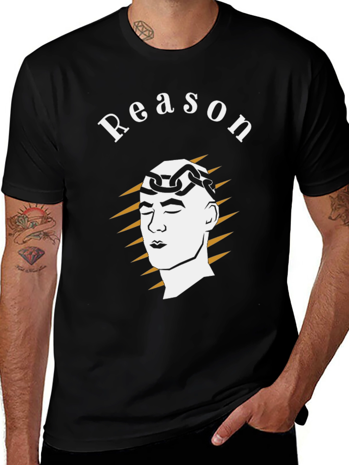 Variant 29 of Reason Graphic T-Shirt - Stylish Menswear