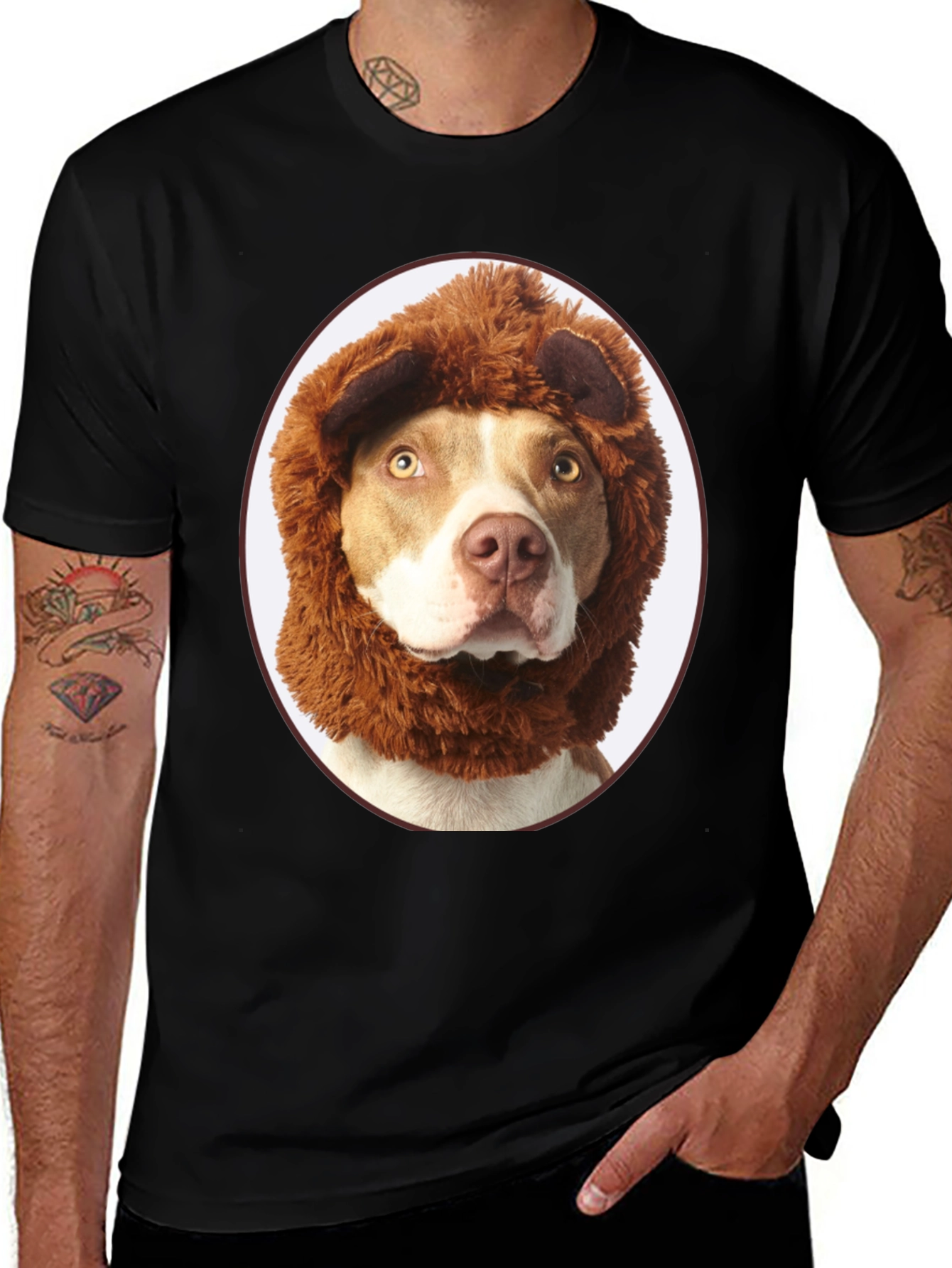 Variant 25 of Dog Lion T-Shirt: Cute Pet Apparel
