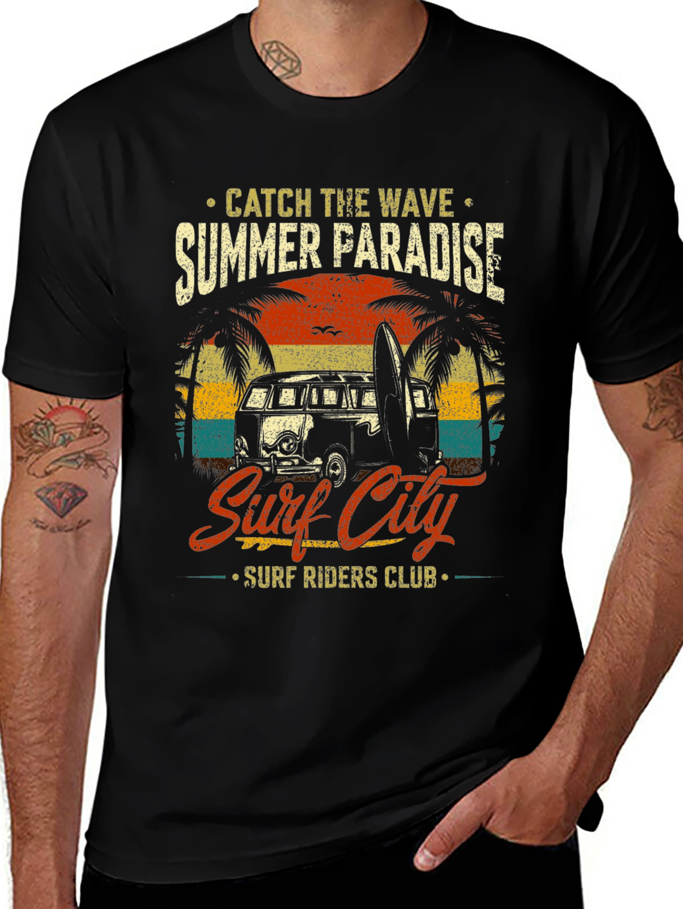 Variant 20 of Summer Paradise Surf T-Shirt