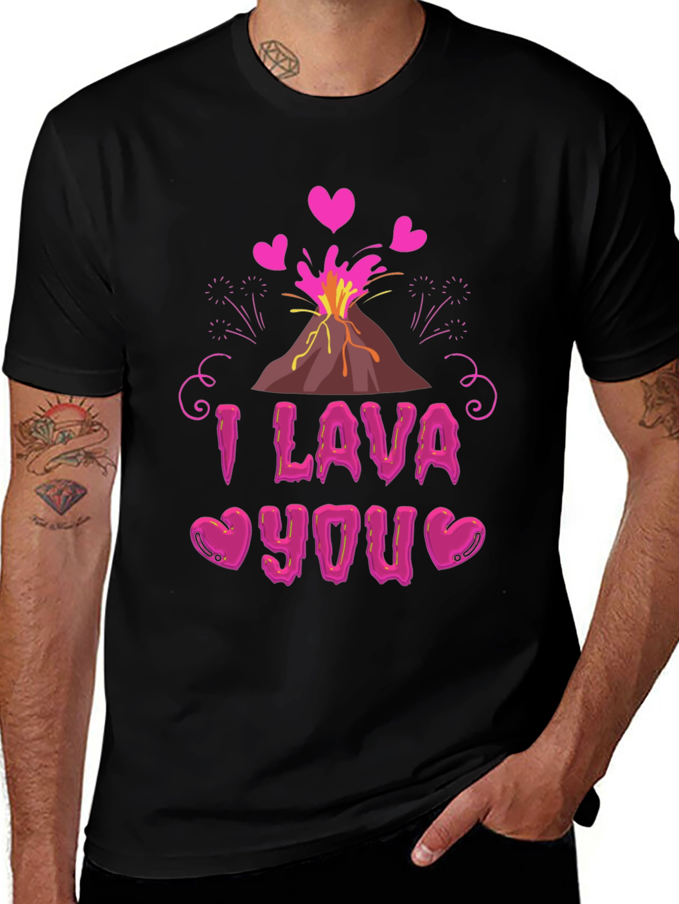 I Lava You Valentine's Day T-Shirt