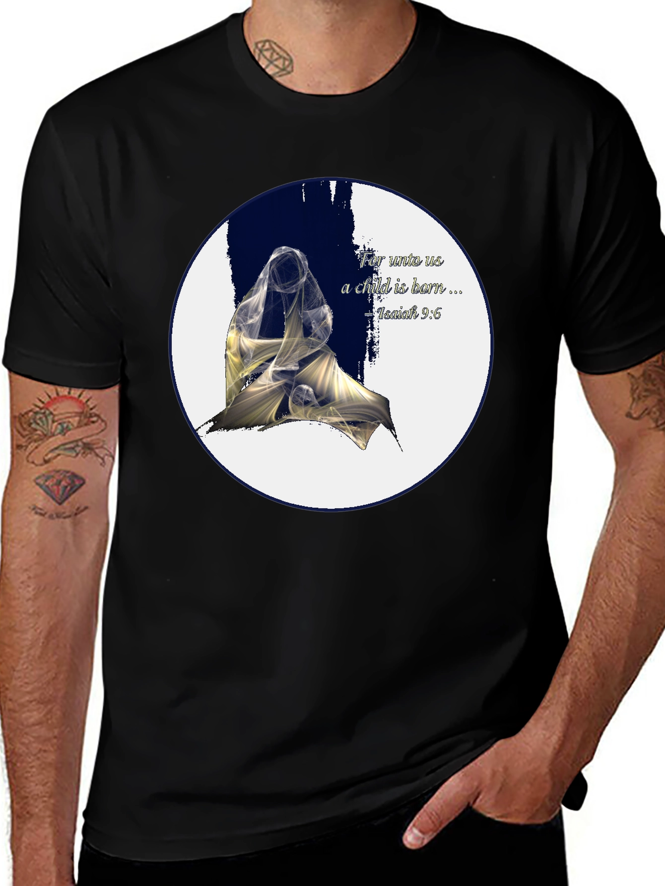 Variant 22 of Isaiah 9:6 T-Shirt - Child is Born