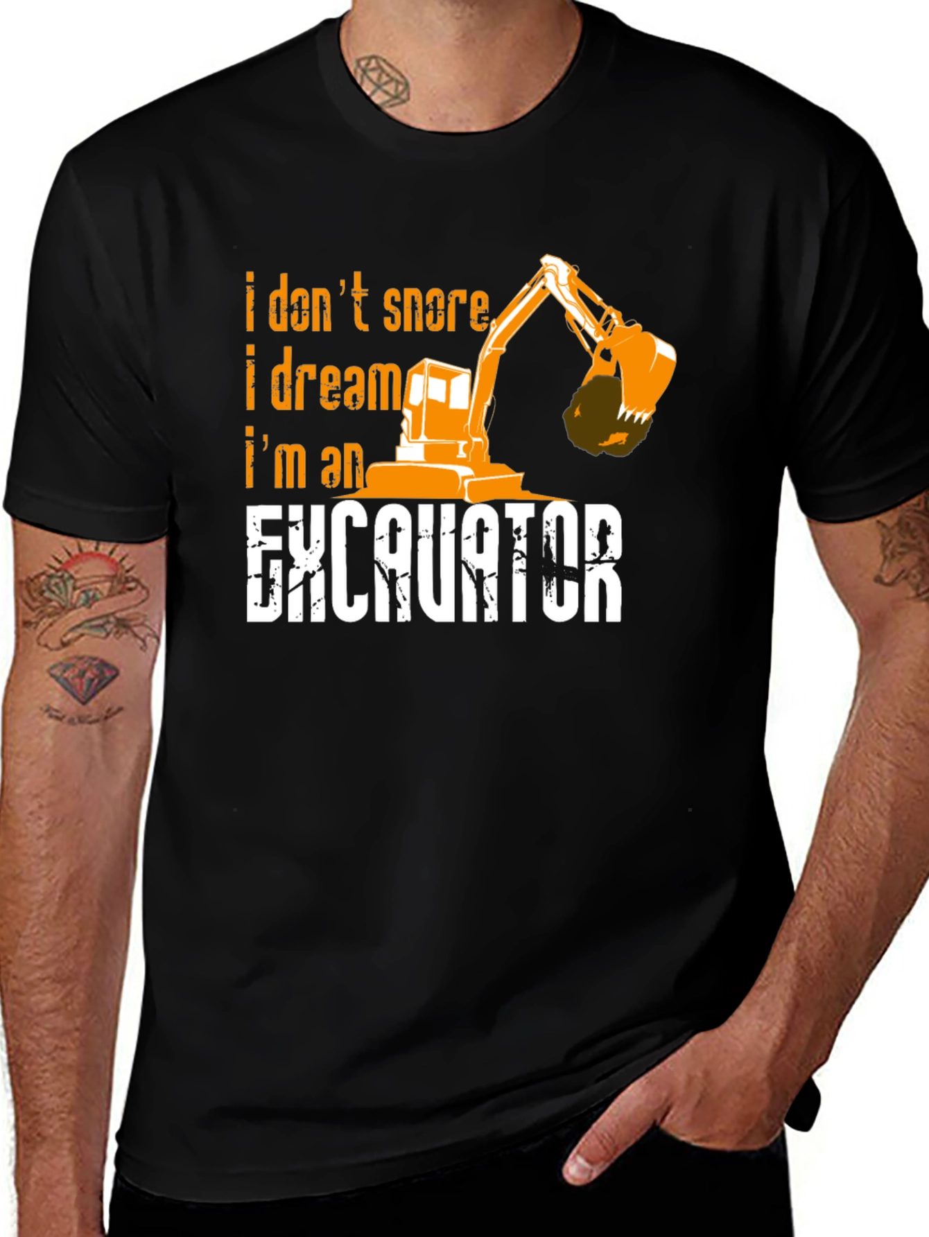 Variant 25 of Excavator Dream T-Shirt