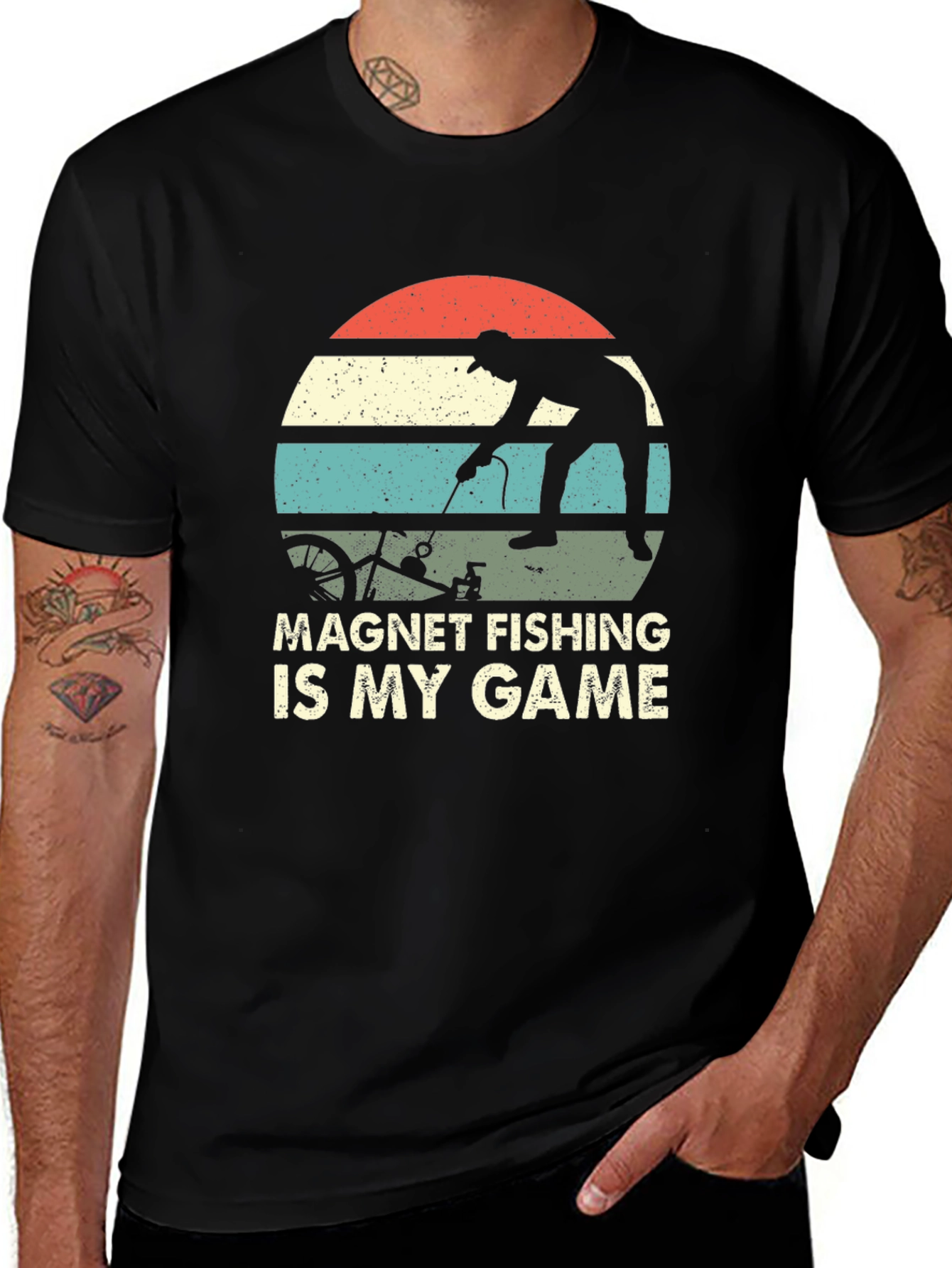 Variant 16 of Magnet Fishing is My Game T-Shirt