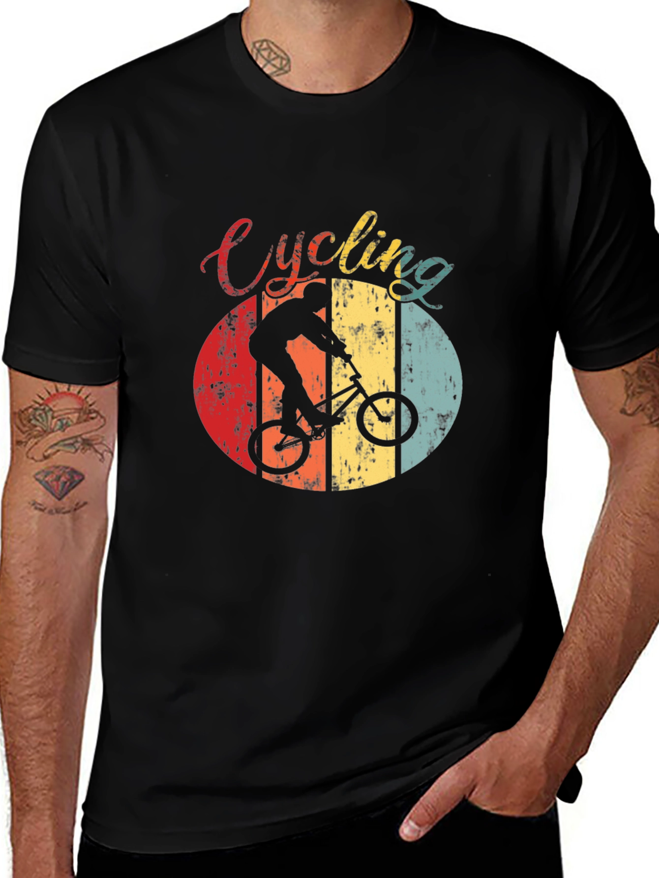 Variant 20 of Vintage Cycling T-Shirt - Retro Style
