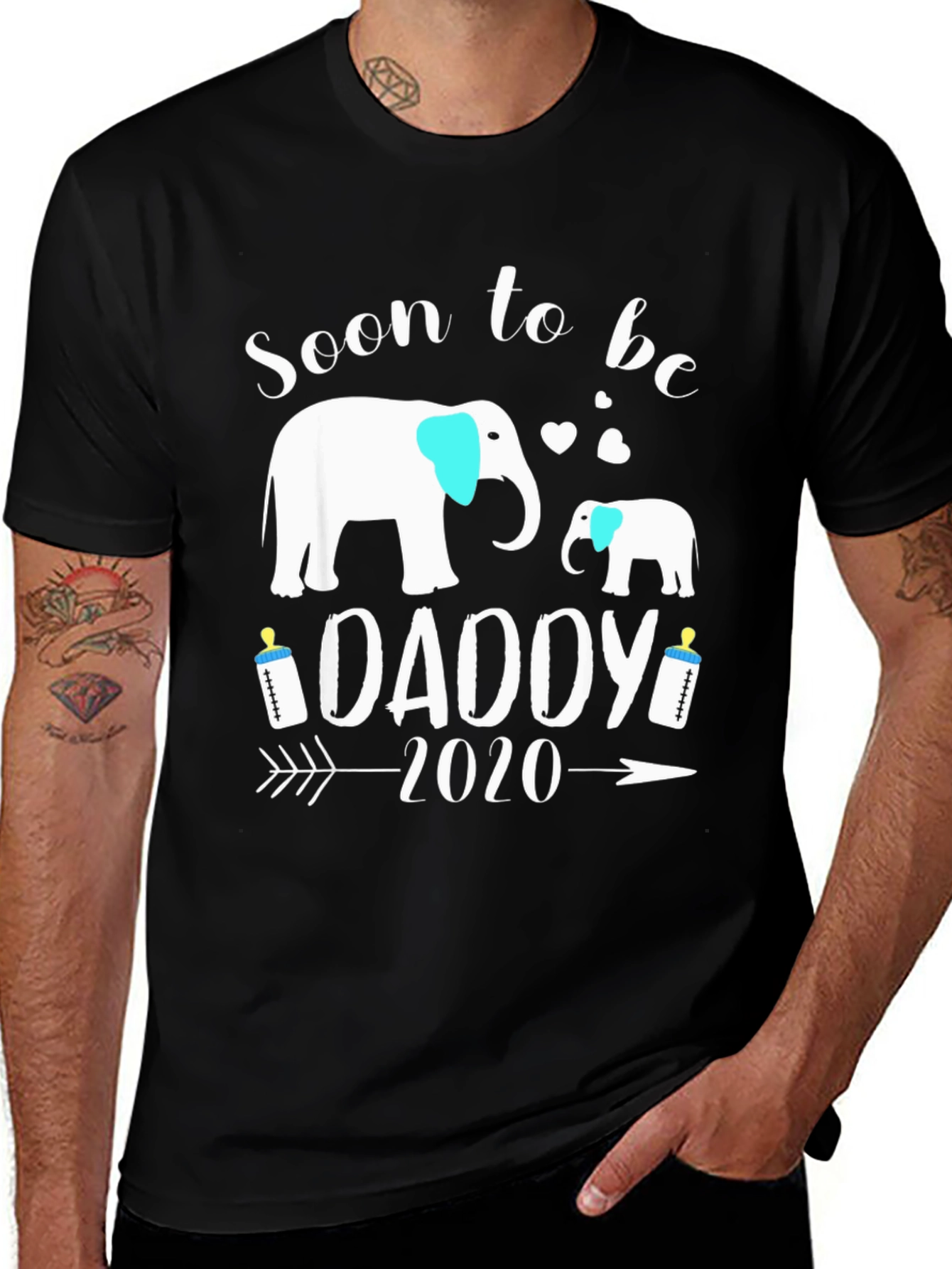Variant 4 of Soon to be Daddy 2020 Elephant T-Shirt