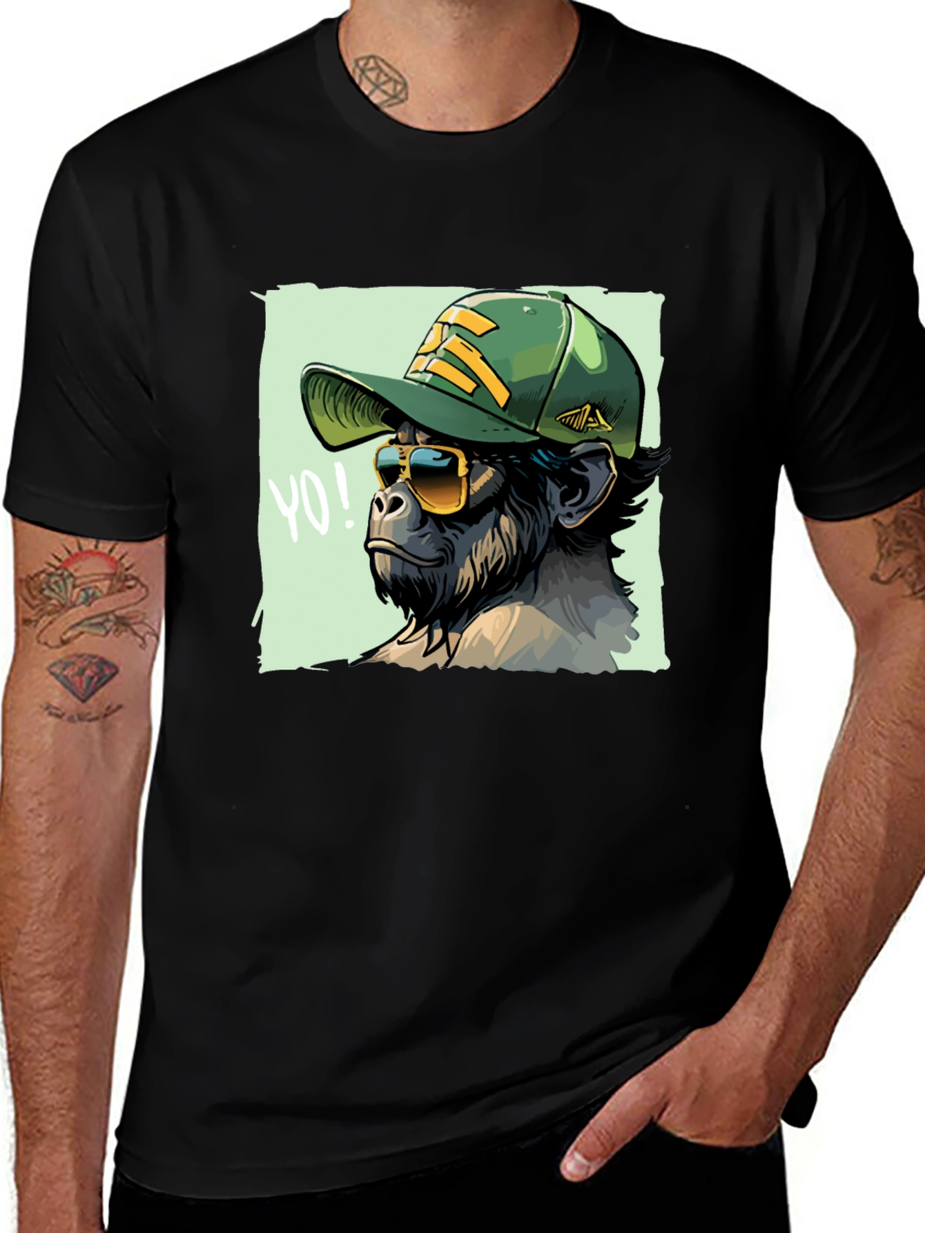Variant 18 of Cool Chimp Graphic Tee - Urban Style T-Shirt