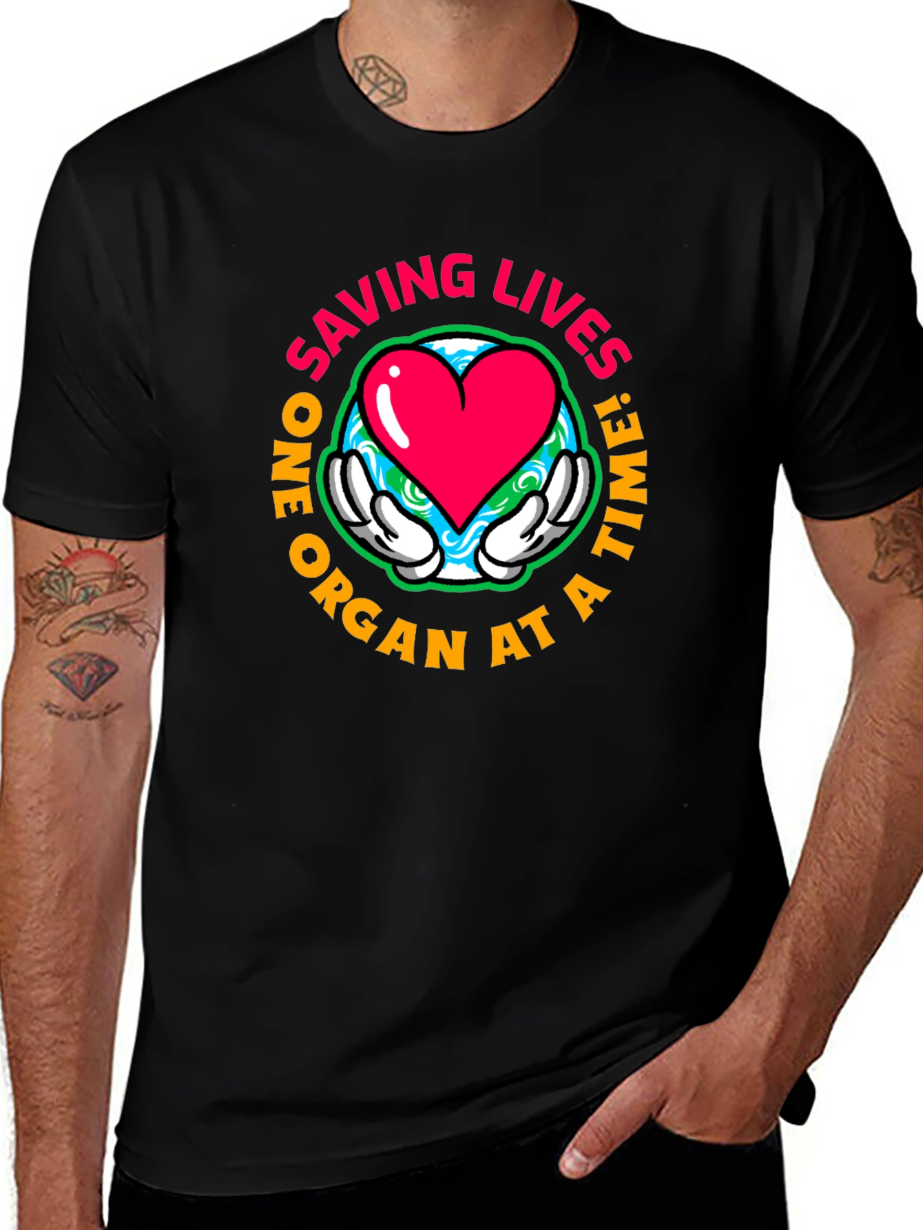 Organ Donor T-Shirt: Saving Lives One Organ At A Time