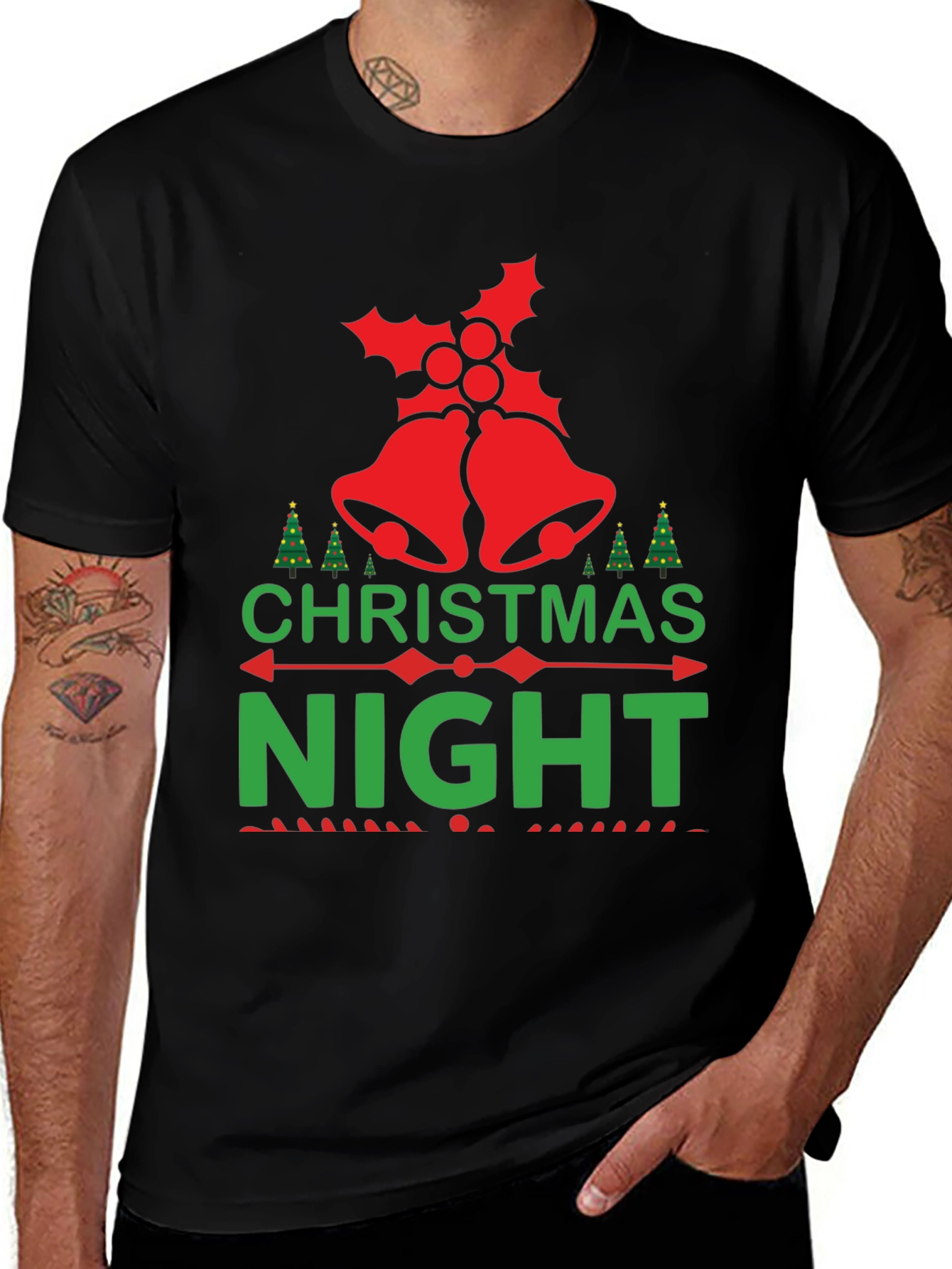 Christmas Night Graphic Tee