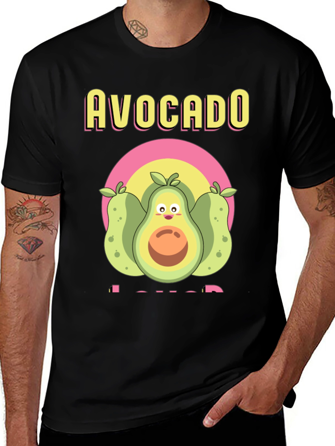 Variant 20 of Avocado Lover T-Shirt - Trendy Graphic Tee