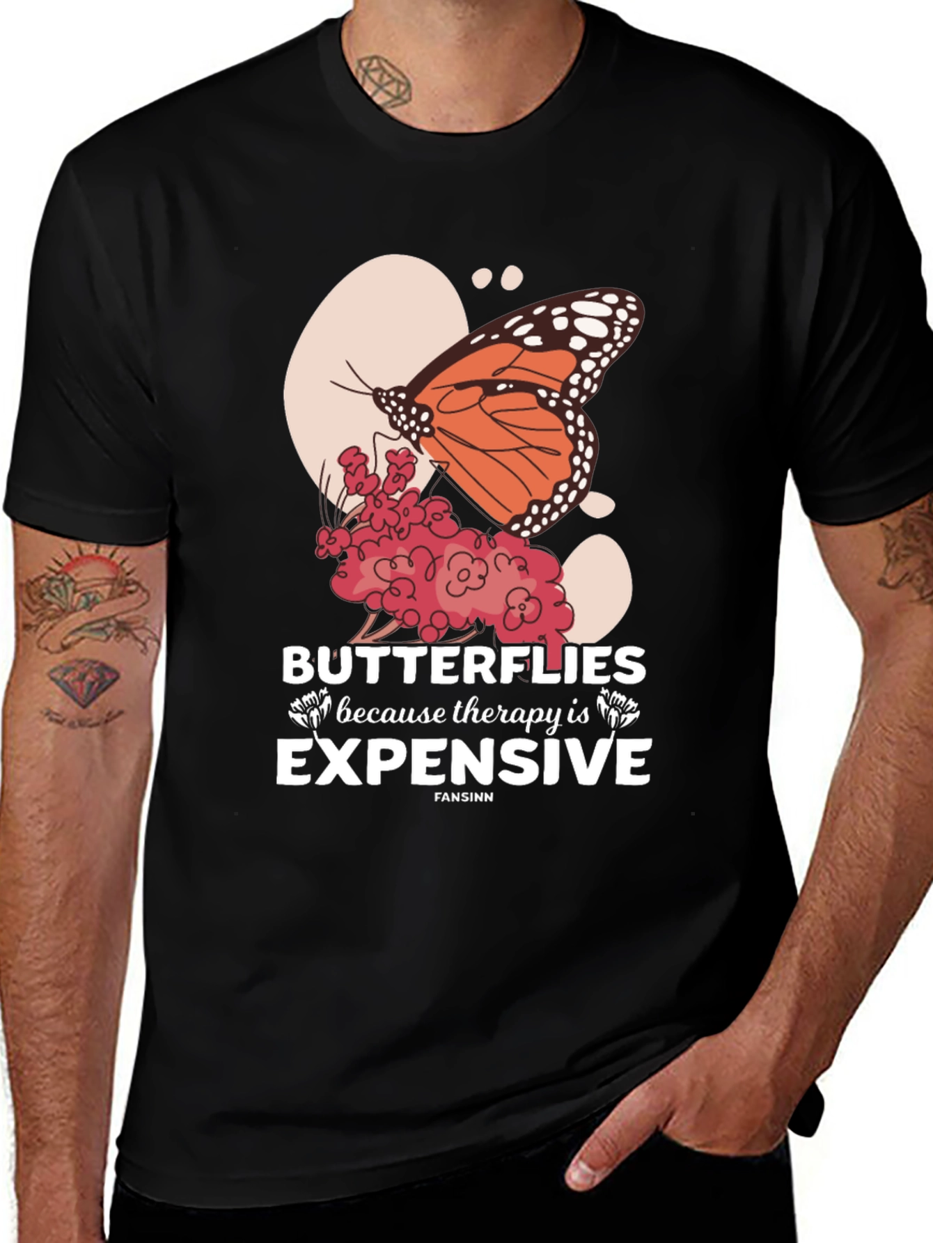 Variant 6 of Butterfly Therapy T-Shirt