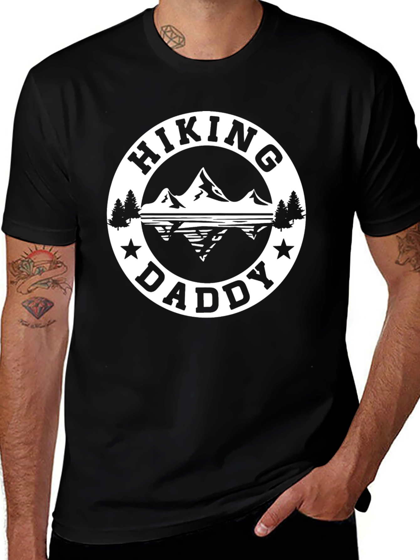 Variant 8 of Hiking Daddy Graphic Tee