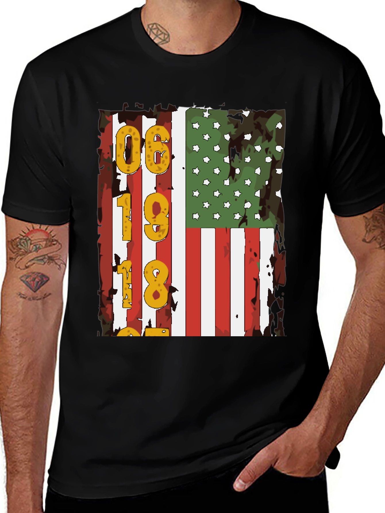 Variant 9 of Patriotic 06 19 18 21 T-Shirt