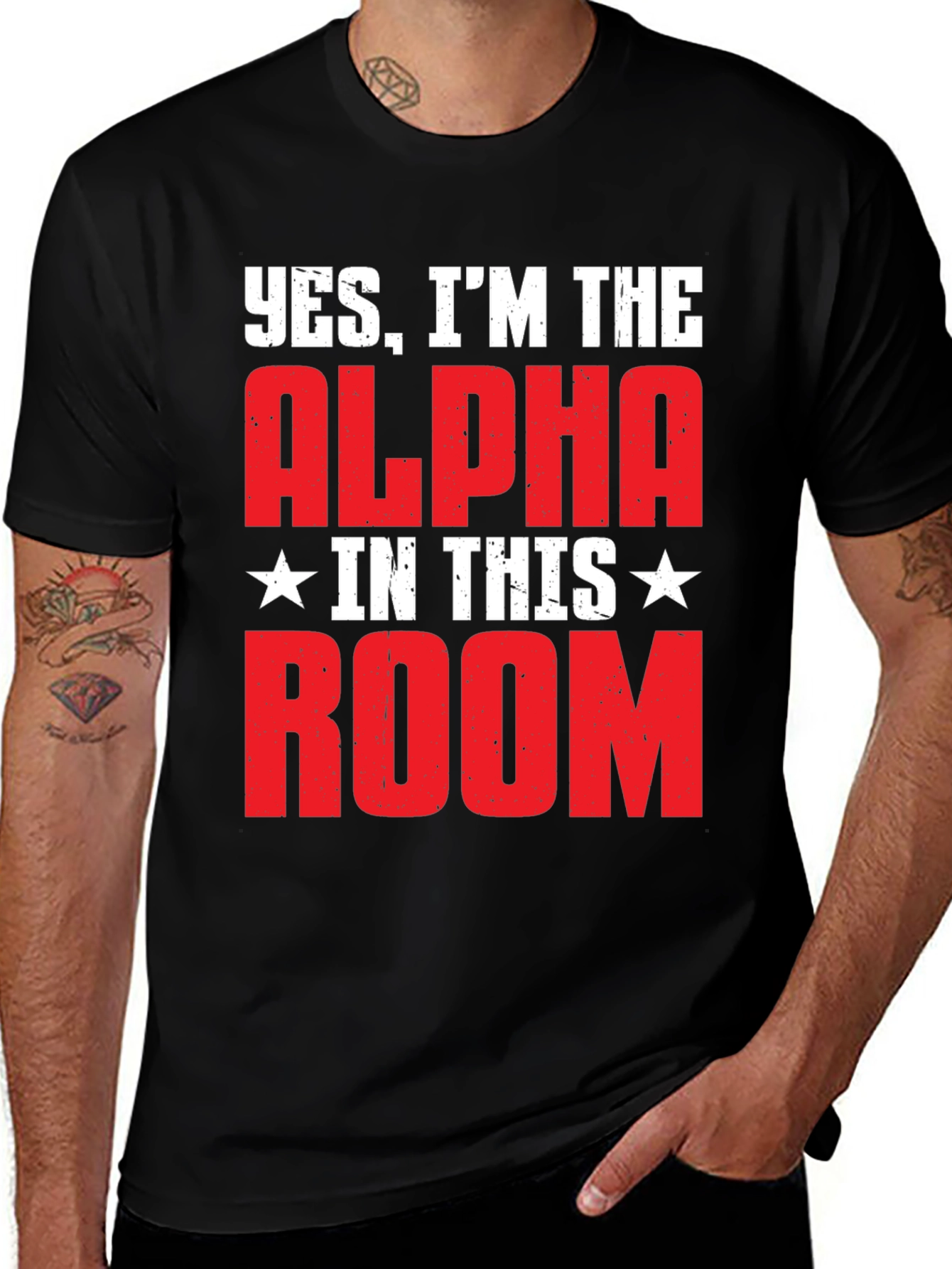 Variant 12 of Alpha in the Room Graphic Tee