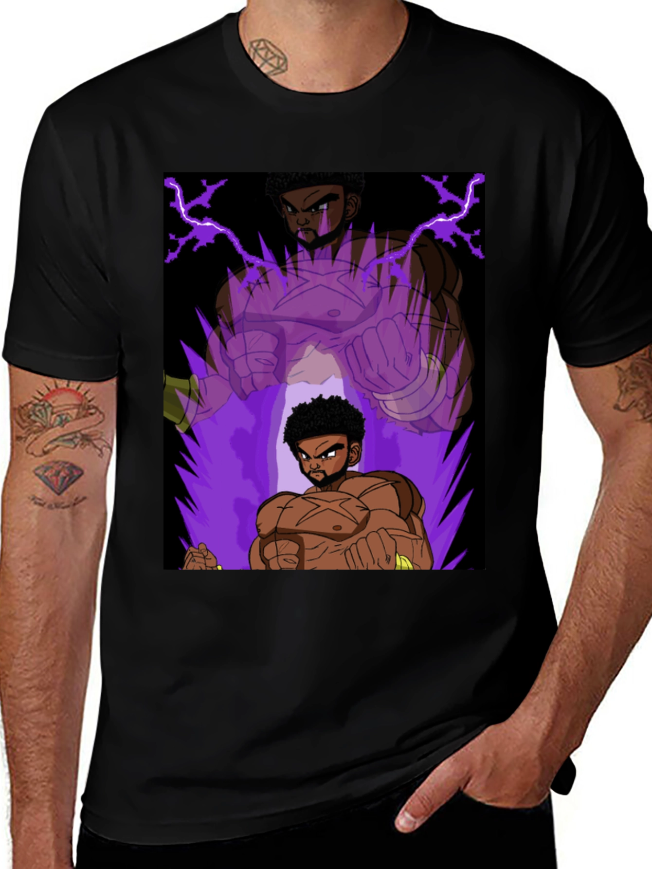 Variant 15 of Anime Inspired Graphic T-Shirt