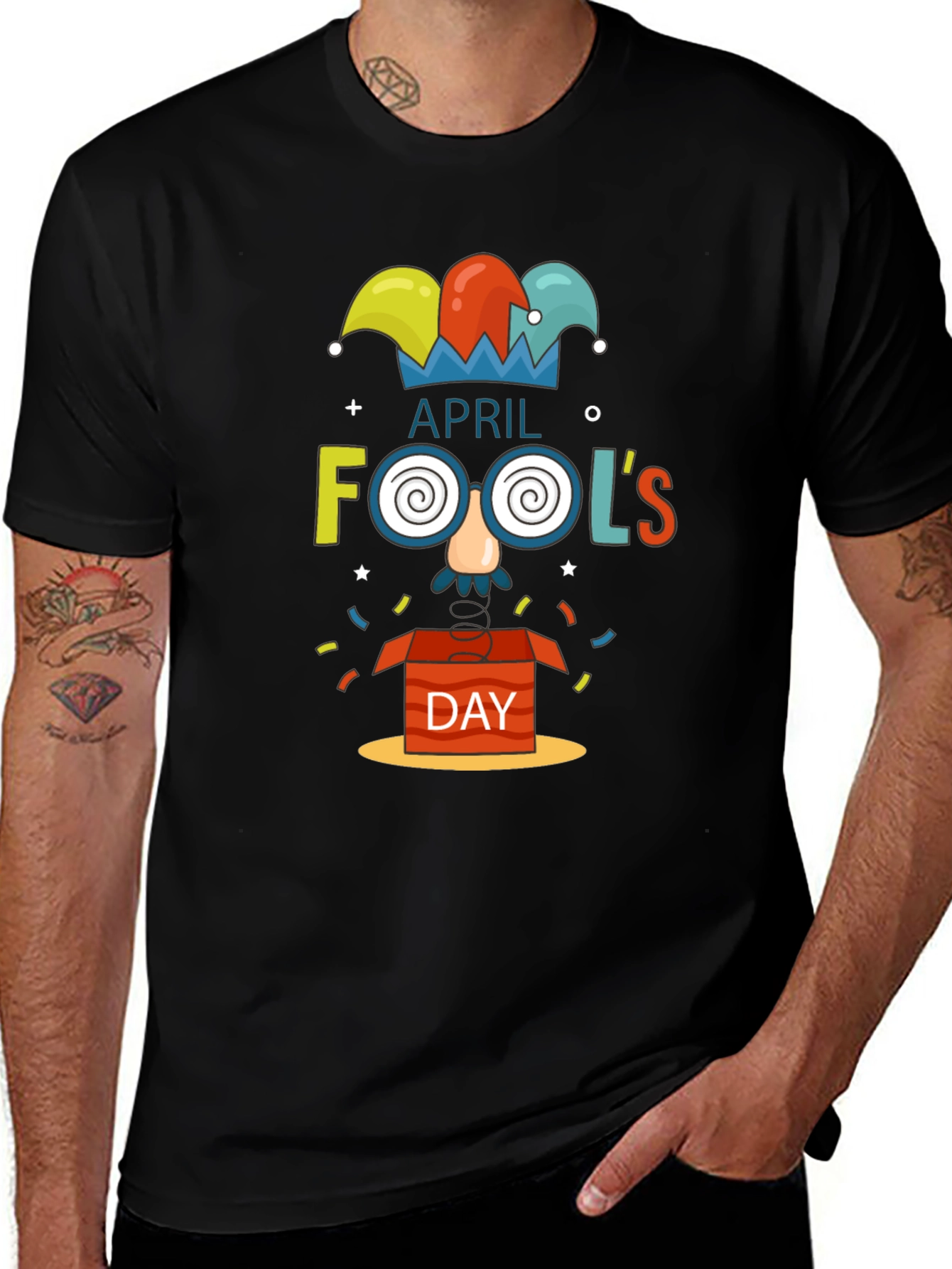 Variant 28 of April Fool's Day Novelty Graphic Tee