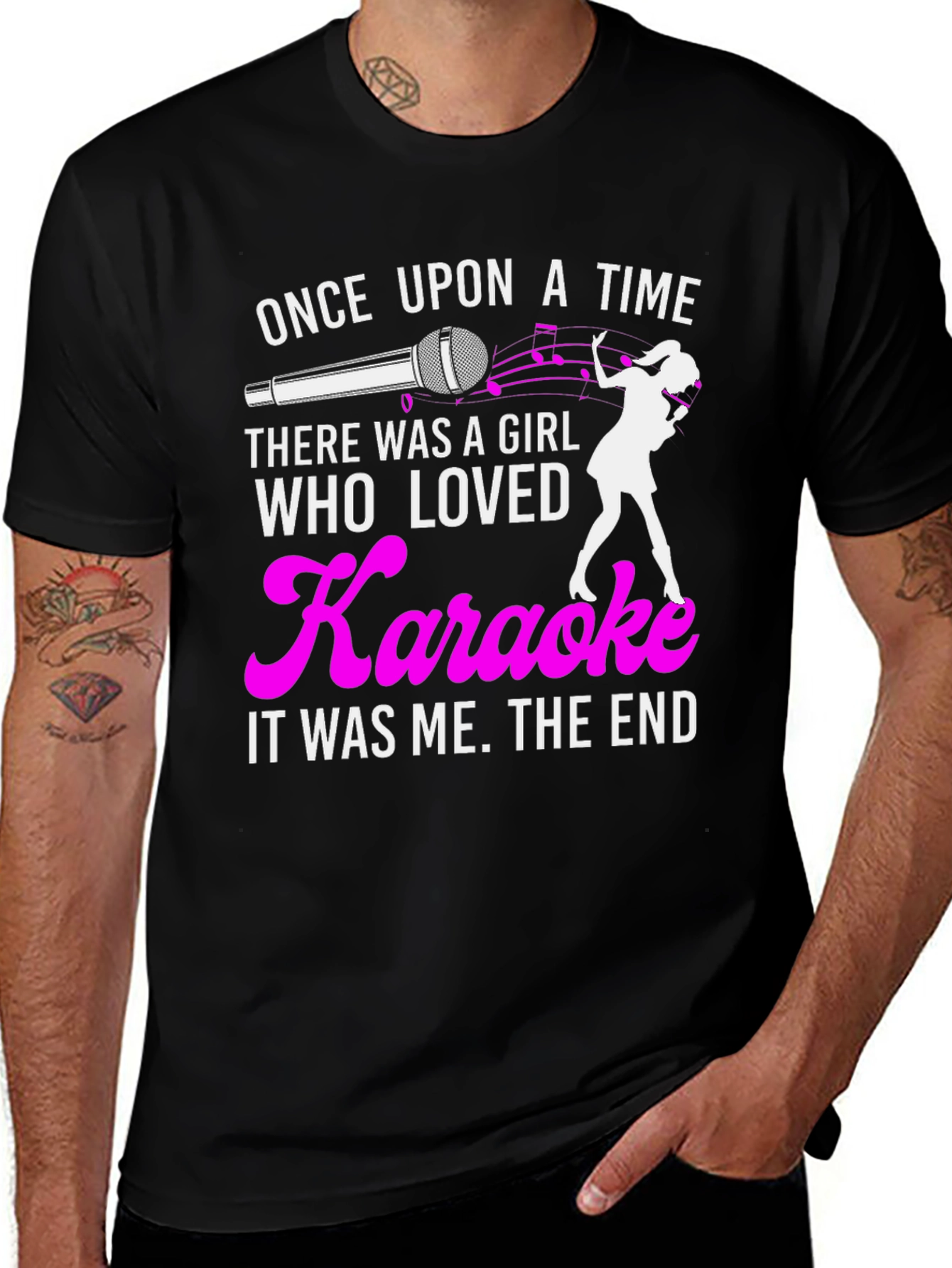 Variant 28 of Karaoke Lover T-Shirt - Once Upon a Time