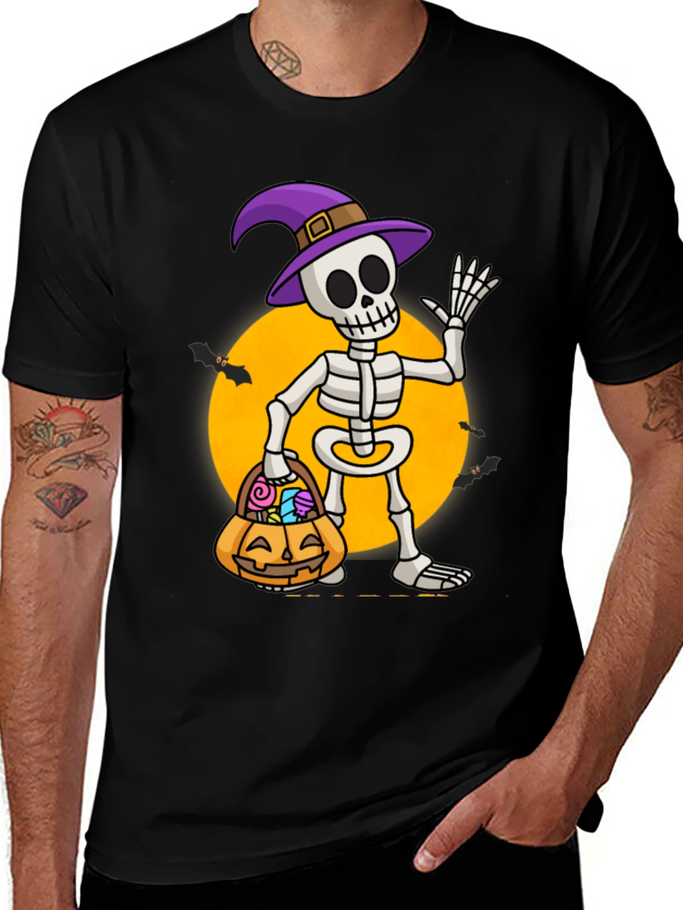 Halloween Skeleton T-Shirt