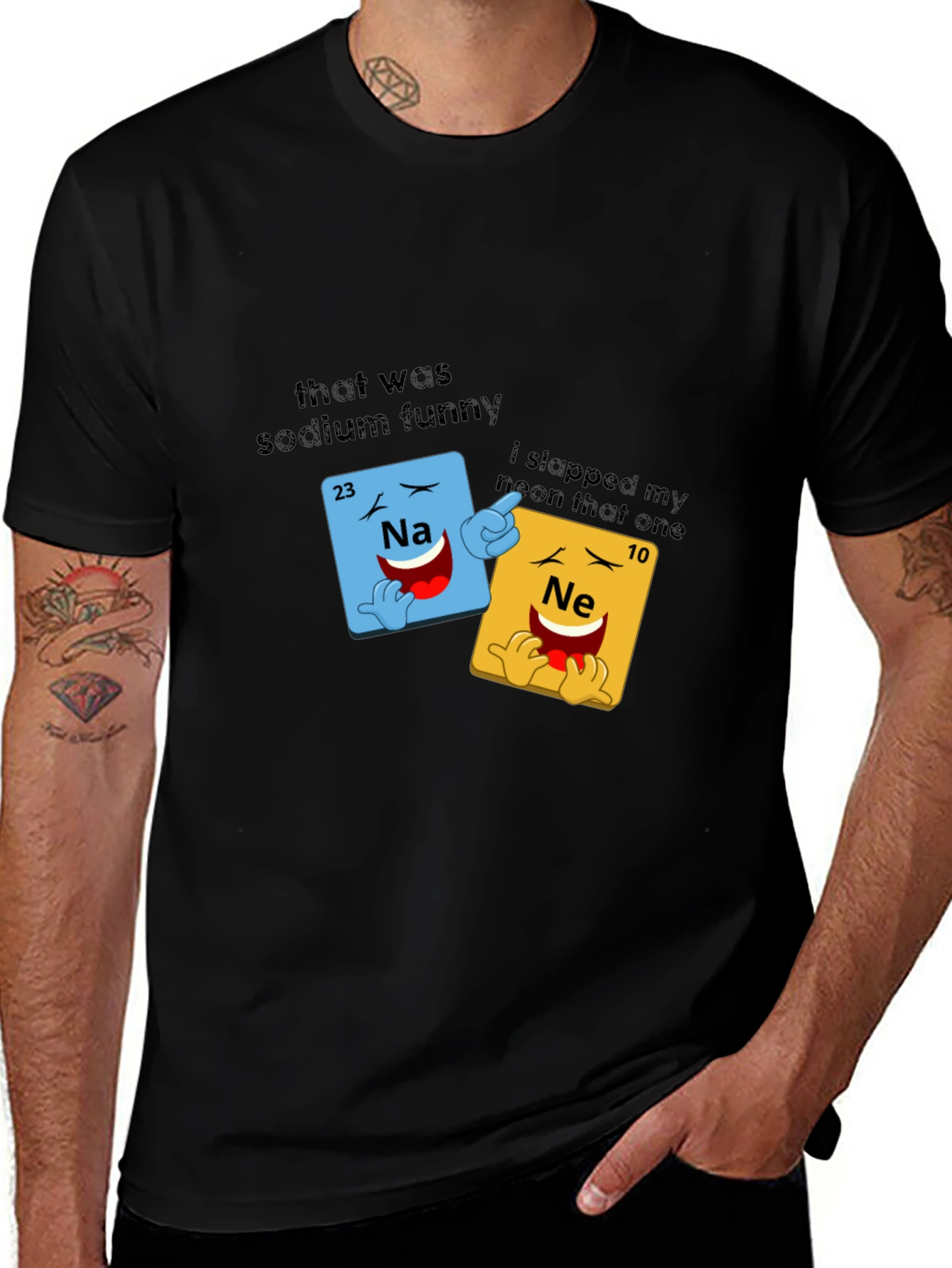 Variant 11 of Sodium Funny Graphic T-Shirt