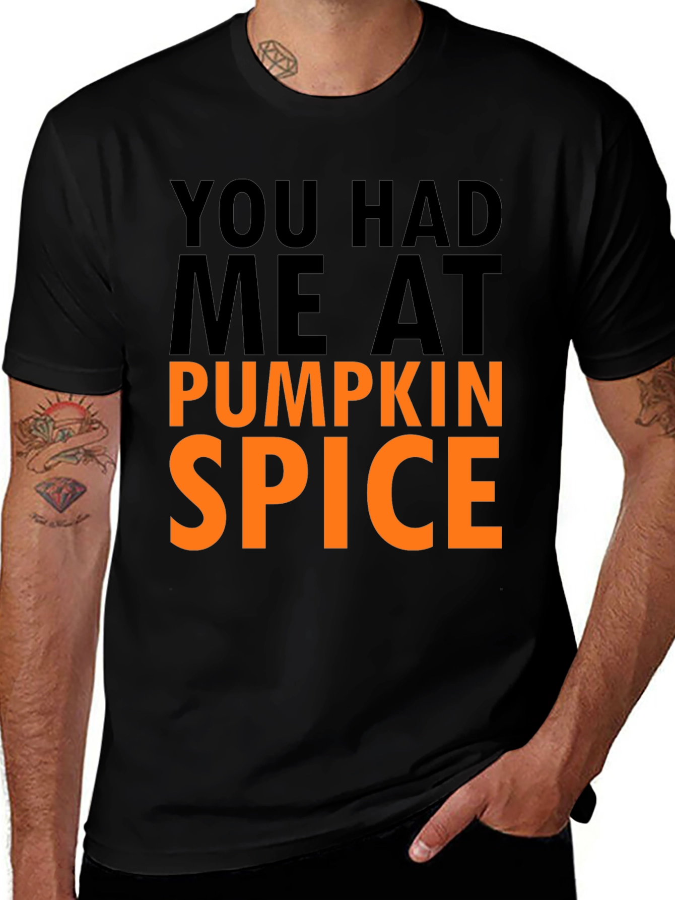 Variant 20 of Pumpkin Spice Graphic Tee - Fall Season Shirt