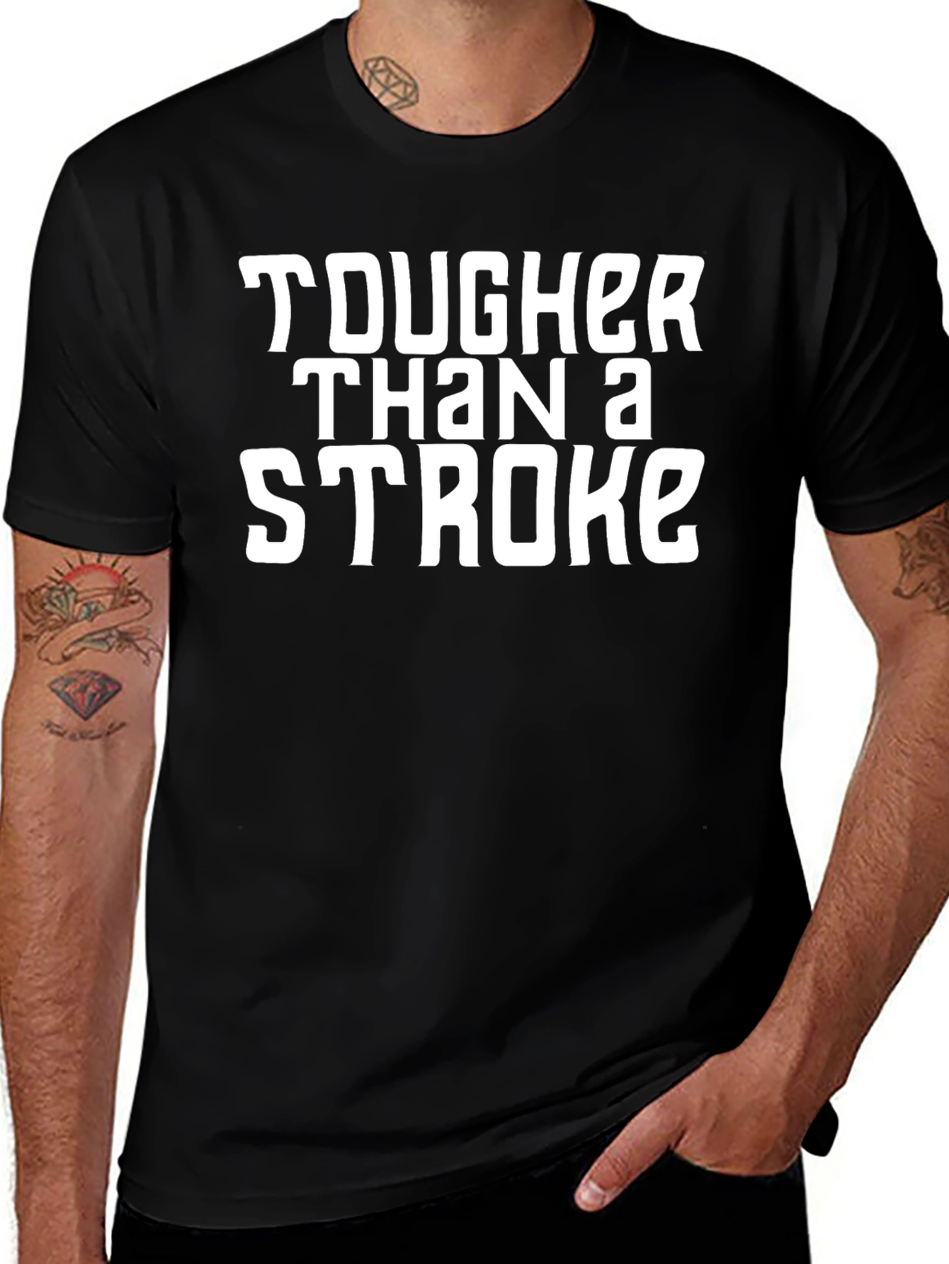 Tougher Than A Stroke Graphic Tee