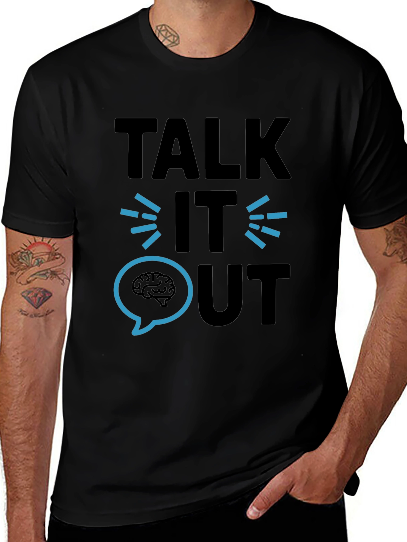Variant 10 of Talk It Out Graphic T-Shirt