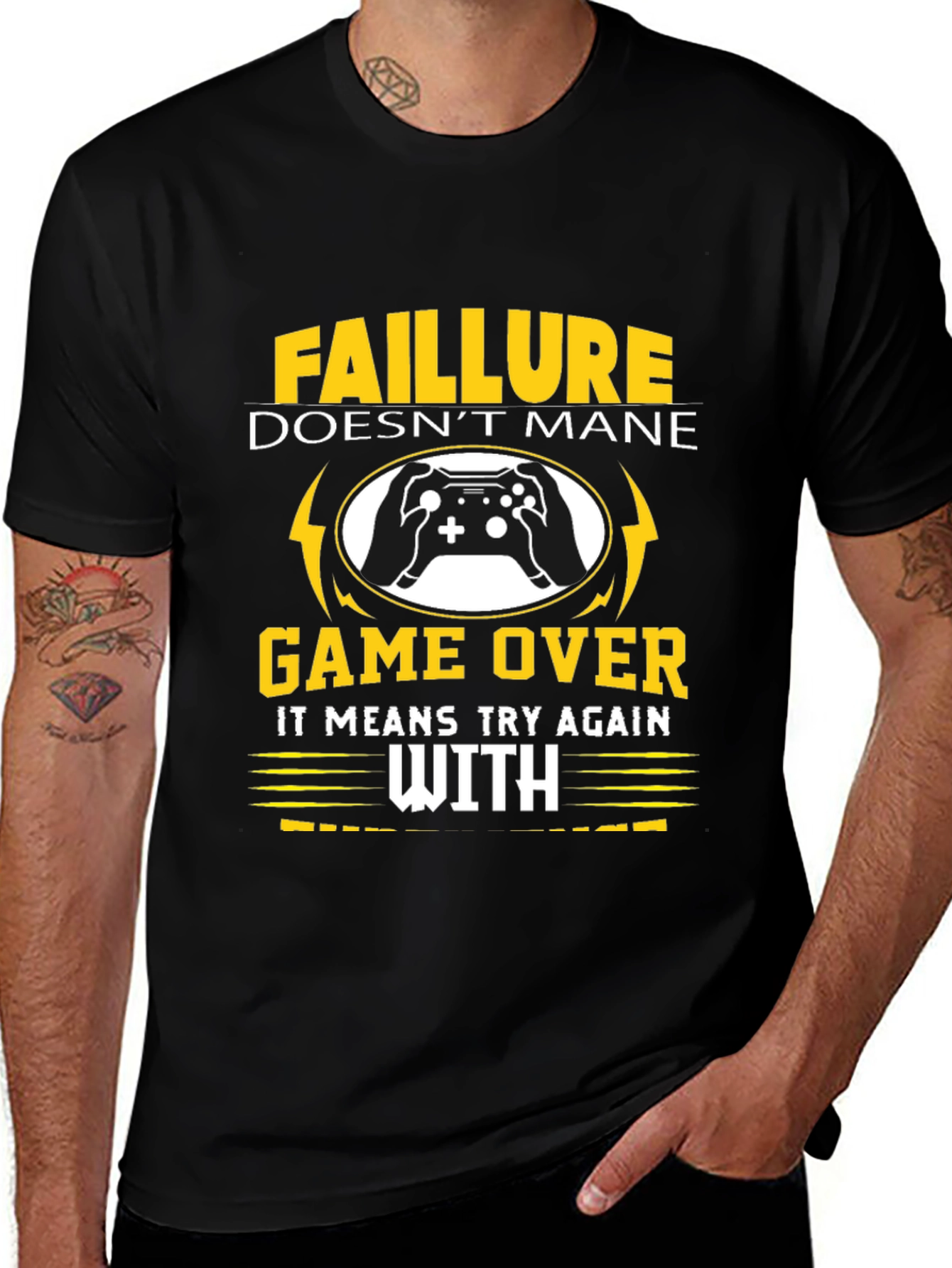 Variant 2 of Failure Doesn't Mean Game Over T-Shirt