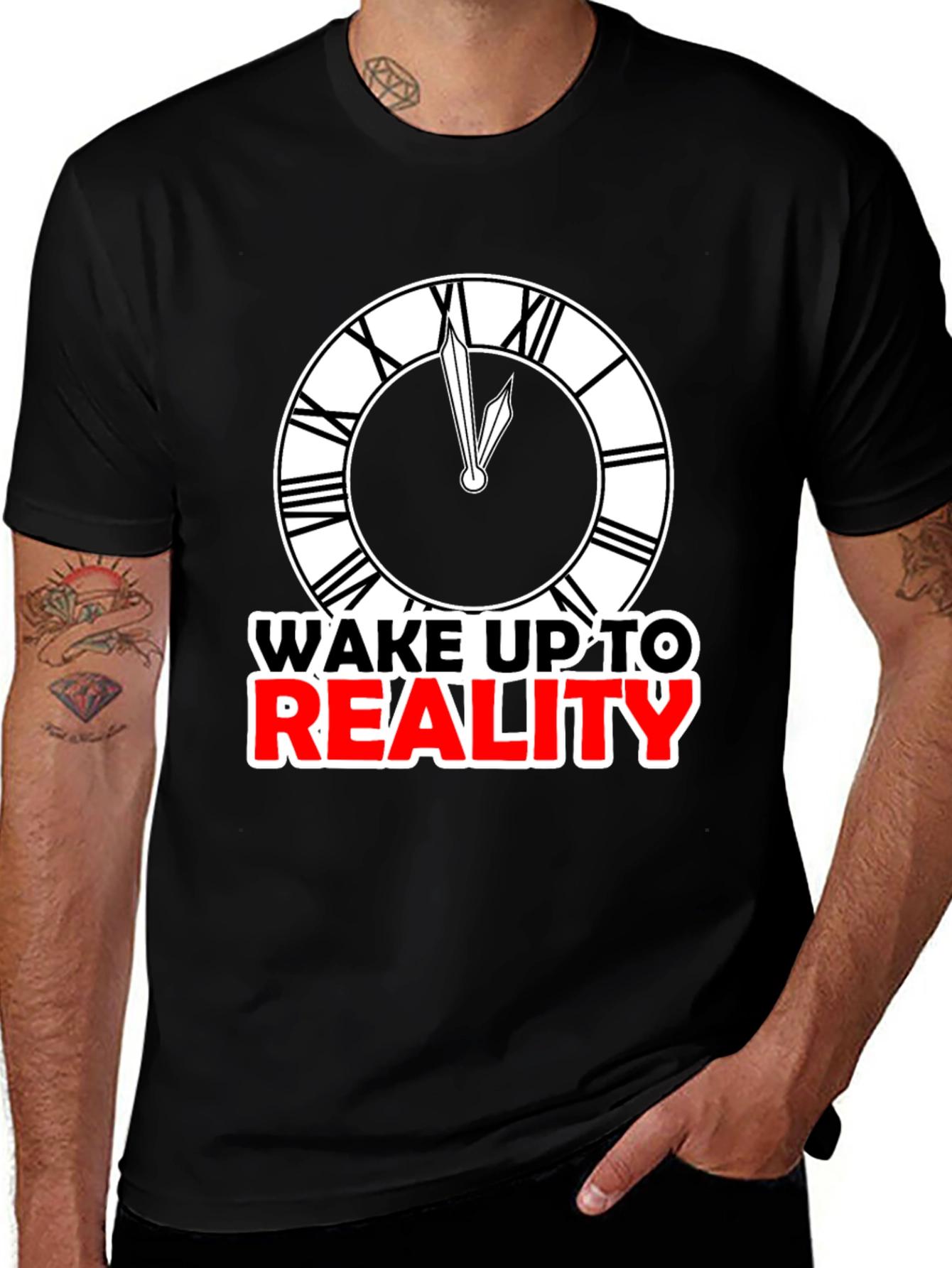 Variant 19 of Wake Up To Reality Graphic Tee