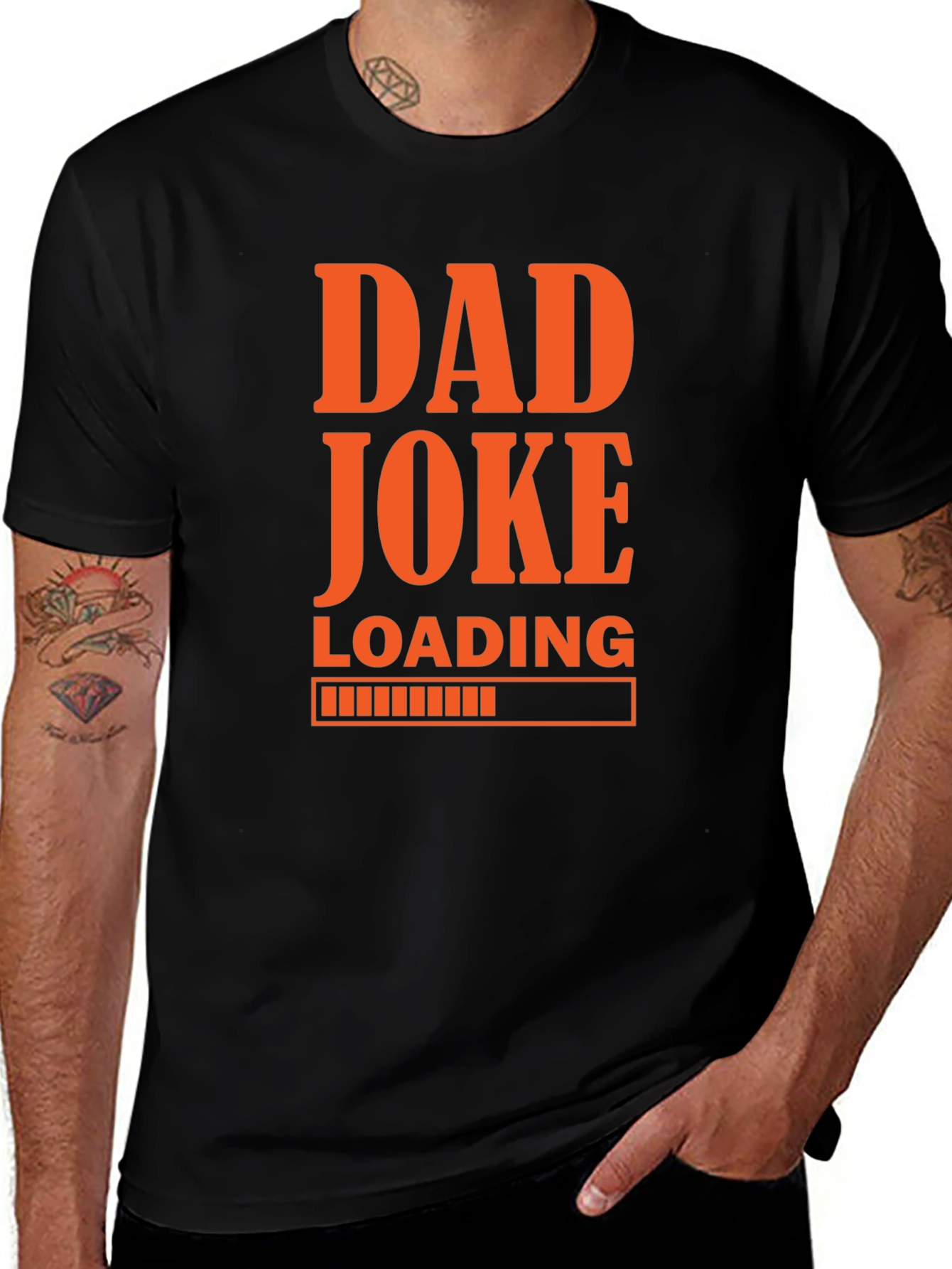 Dad Joke Loading T-Shirt - Funny Father's Day Tee