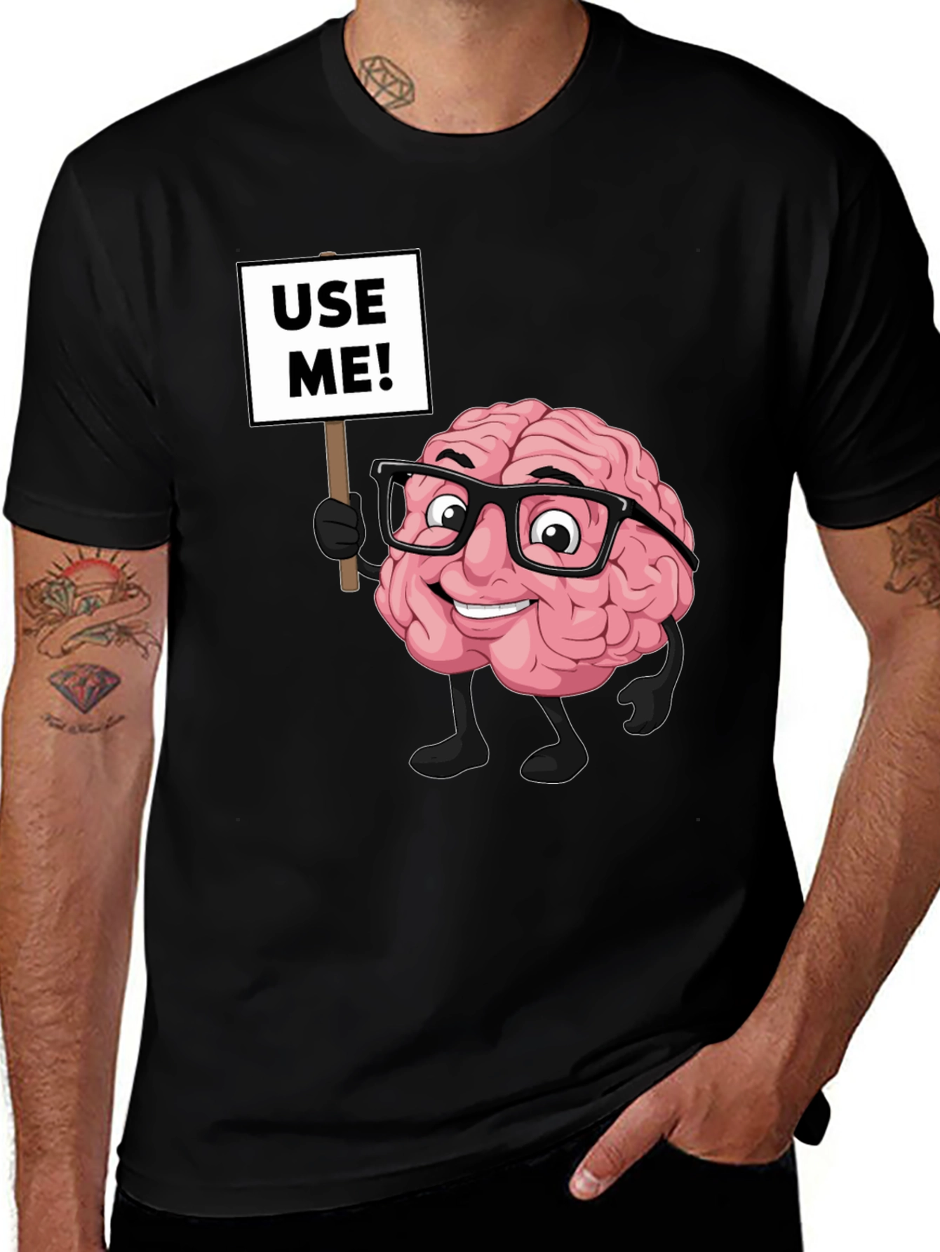 Variant 7 of Use Me Brain T-Shirt