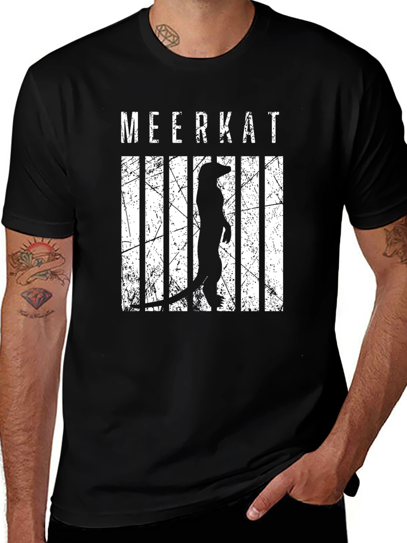 Variant 3 of Meerkat Graphic Print T-Shirt