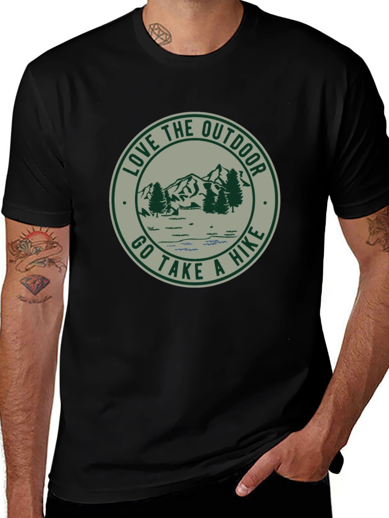 Outdoor Adventure Graphic T-Shirt - Hike More