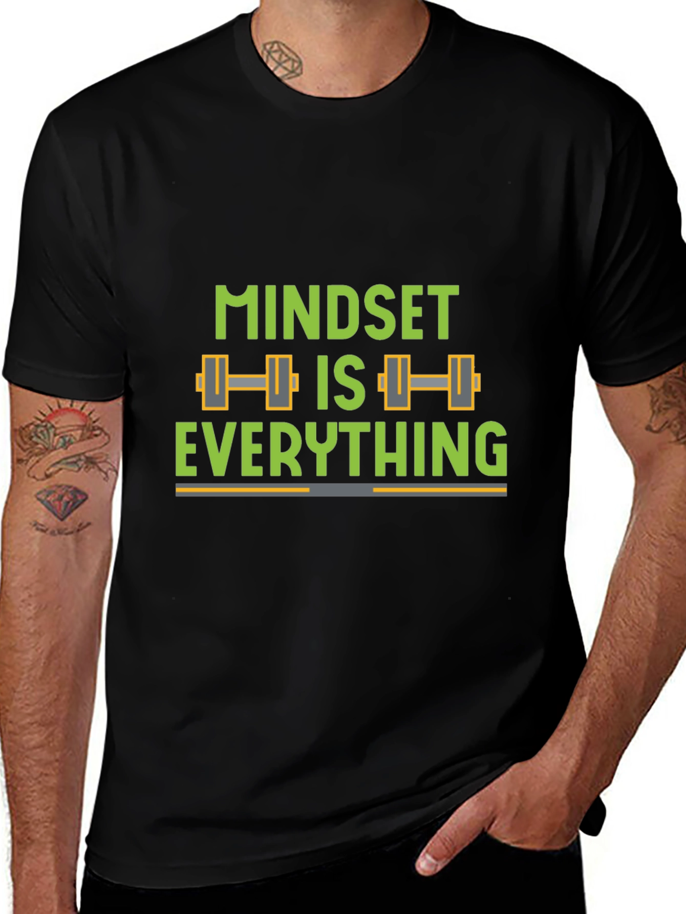Variant 16 of Mindset is Everything Motivational T-Shirt