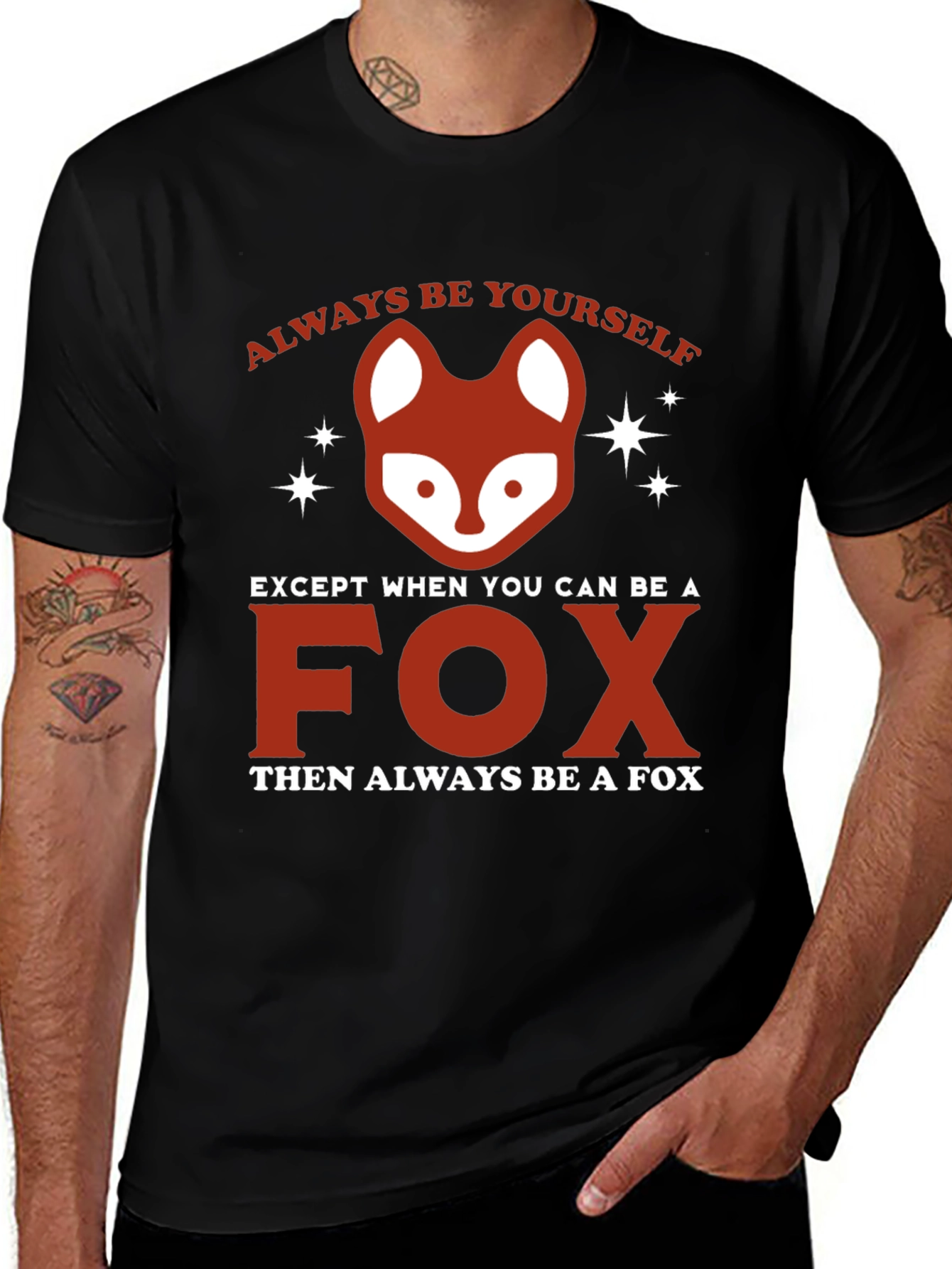 Variant 26 of Always Be a Fox Graphic Tee