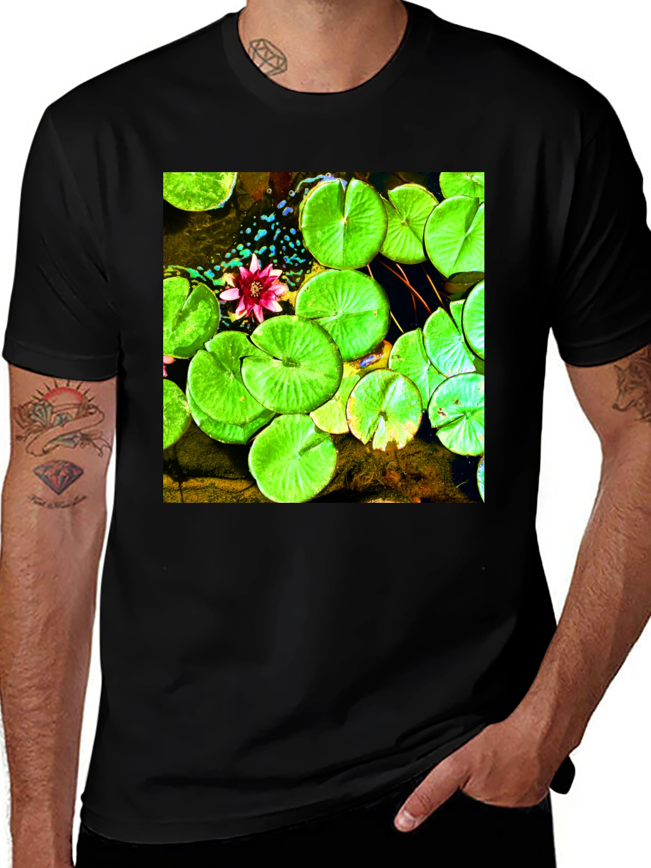 Variant 7 of Lily Pad Graphic Tee