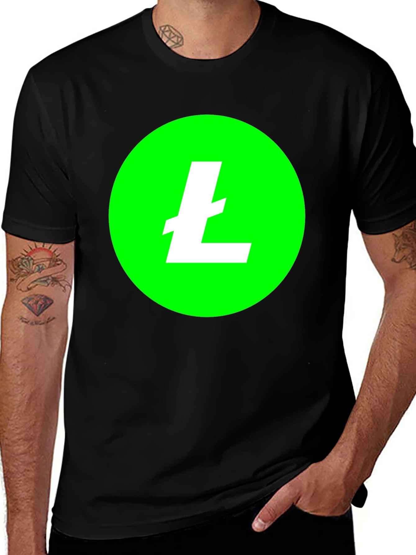 Litecoin Logo T-Shirt - Crypto Tee